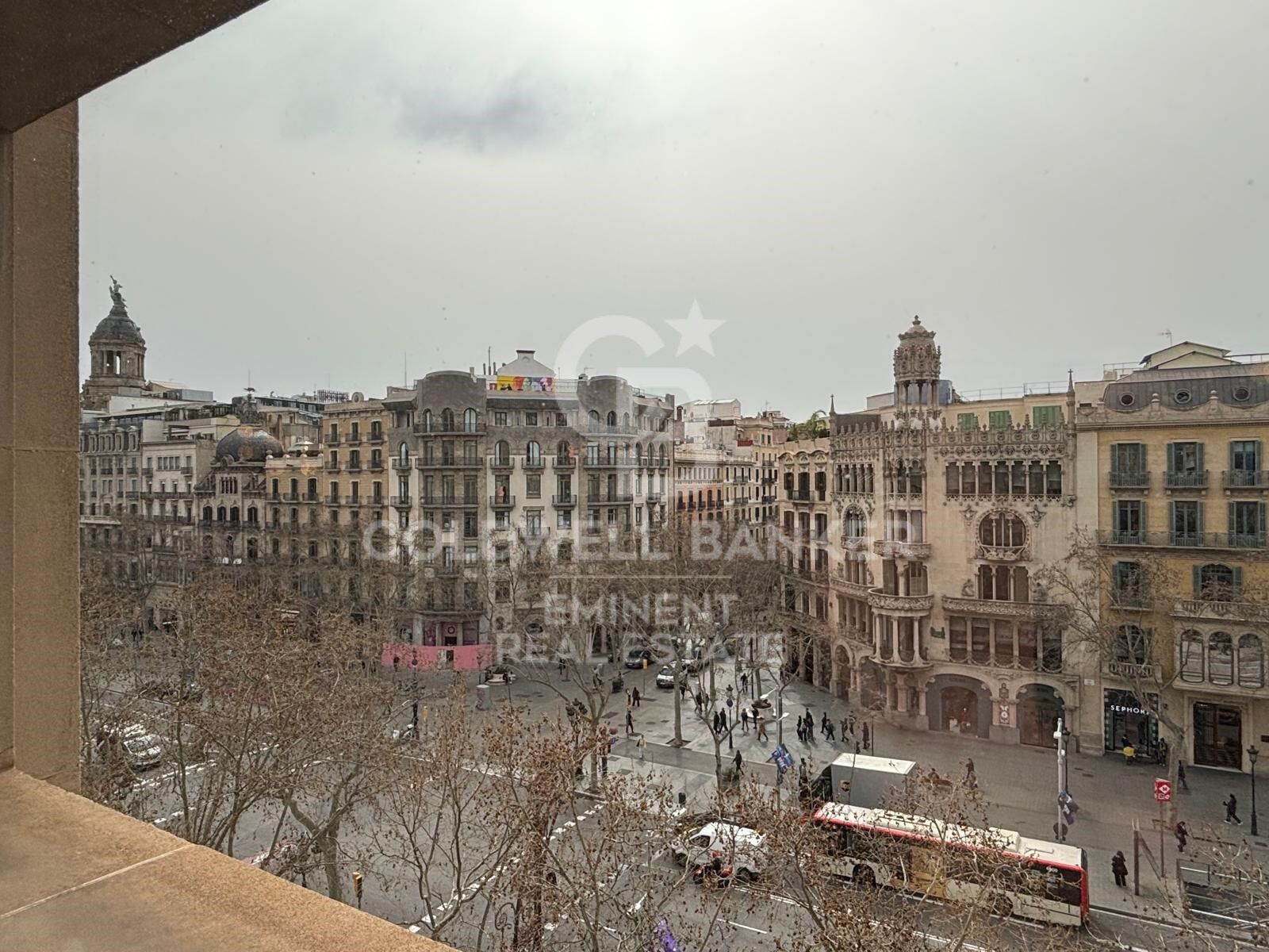 Exclusivo piso en Paseo de Gracia con vistas despejadas