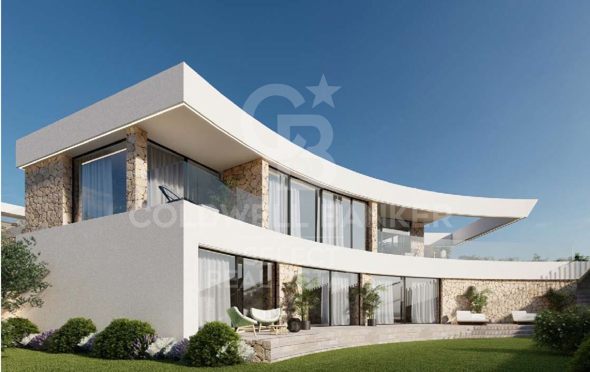 Plot with a brilliant and impeccable project and building permit