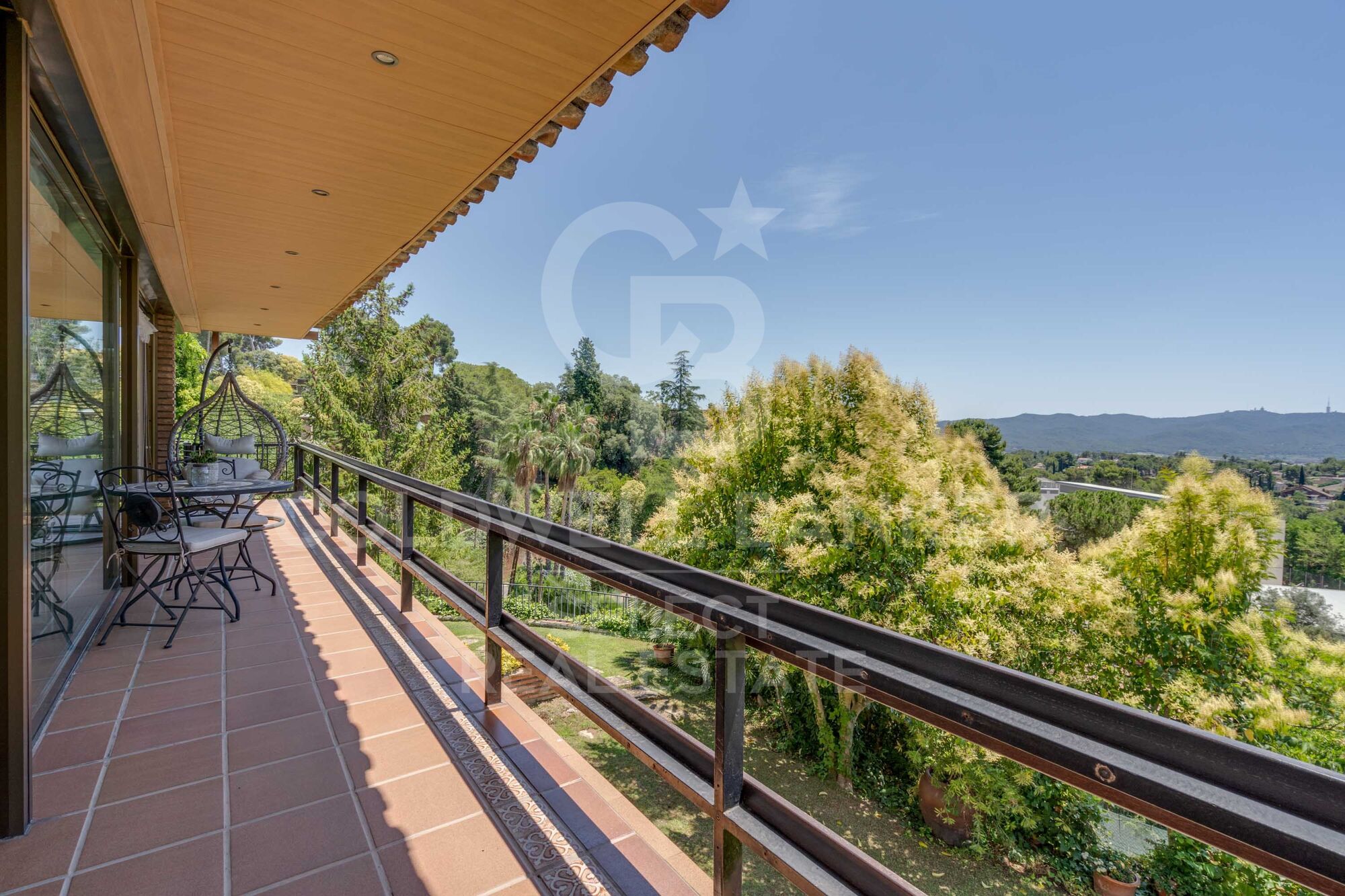 Casa en una sola planta con vistas espectaculares en Bellaterra