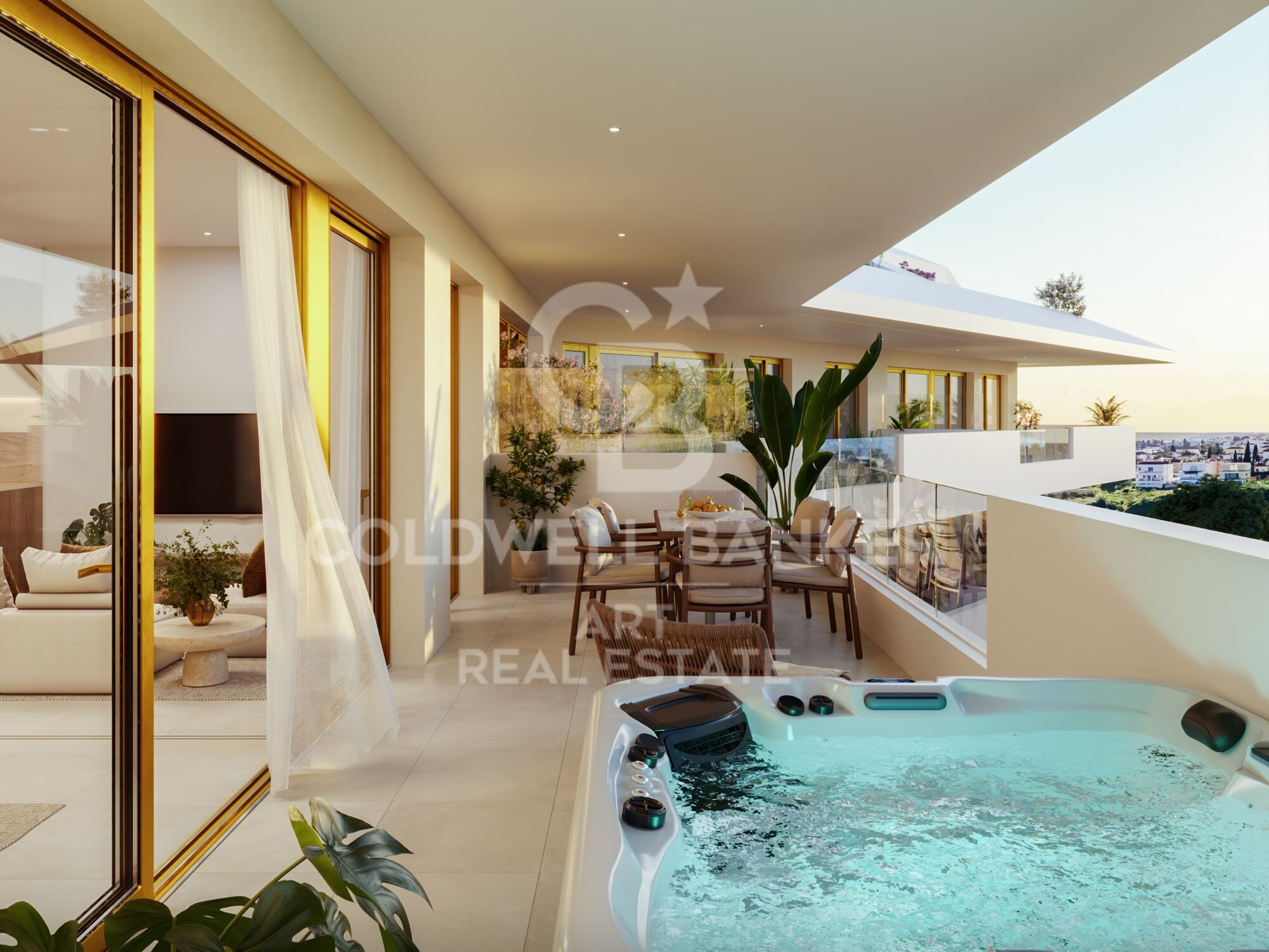 Espectaculares apartamentos con amplias terrazas en Fuengirola- Costa del Sol