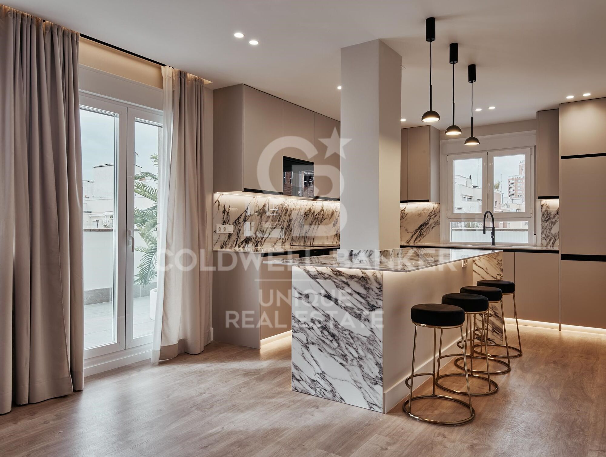 Piso a estrenar de 3 habitaciones con terraza en Lista, Madrid