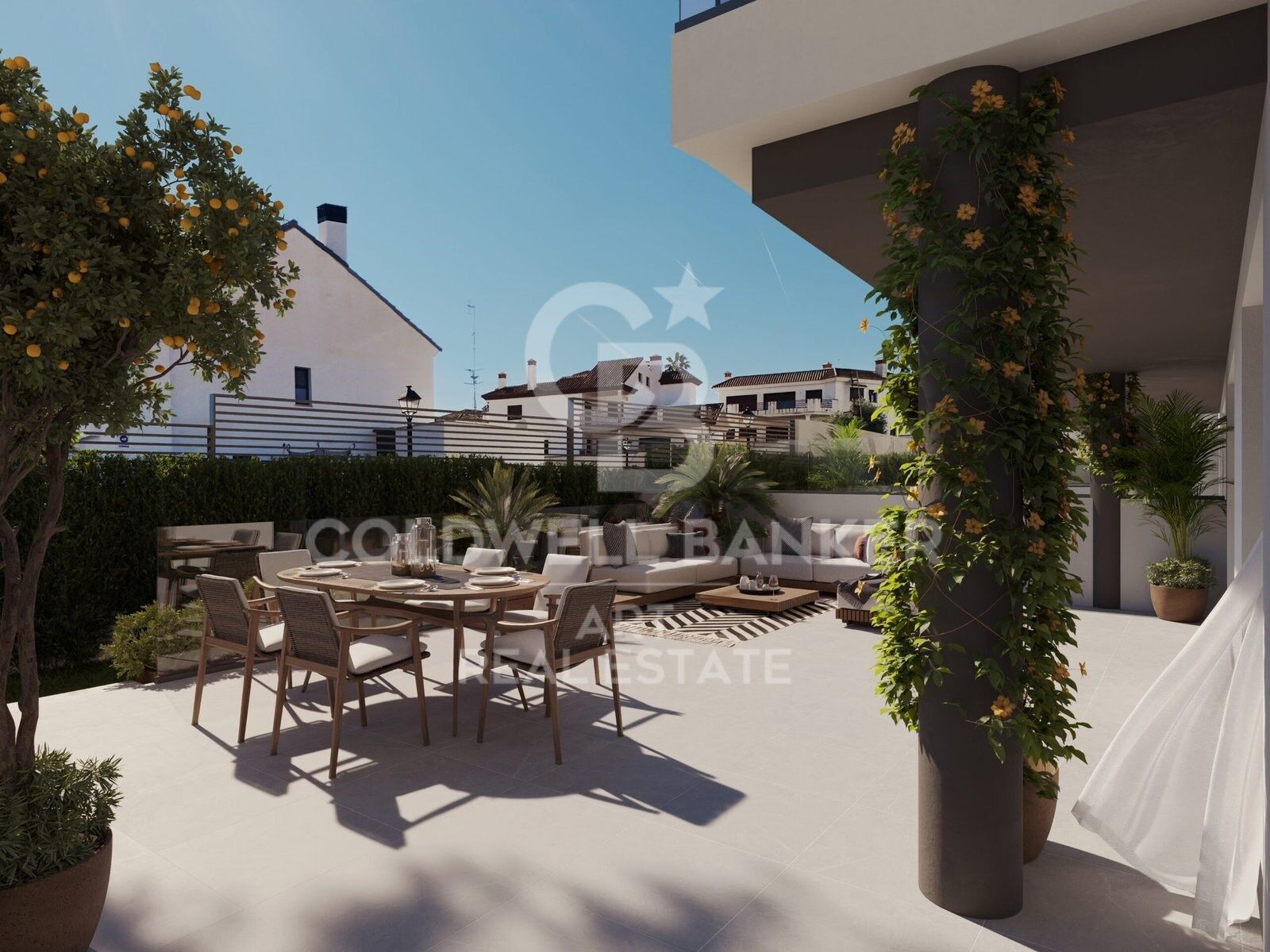 Exklusive Apartments mit großen Terrassen und Meerblick in Fuengirola