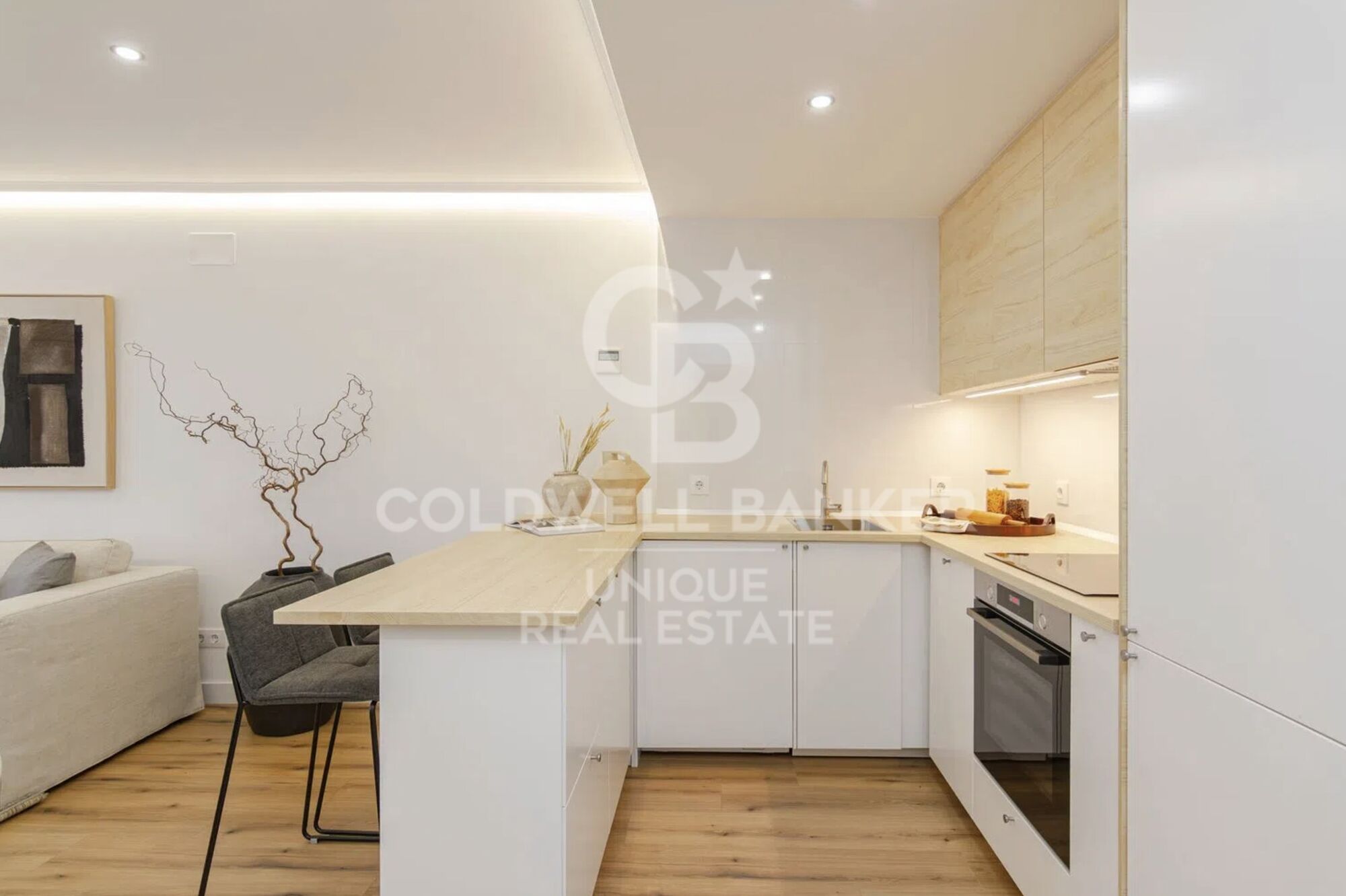 Penthouse rénové avec terrasse à Malasaña, Madrid