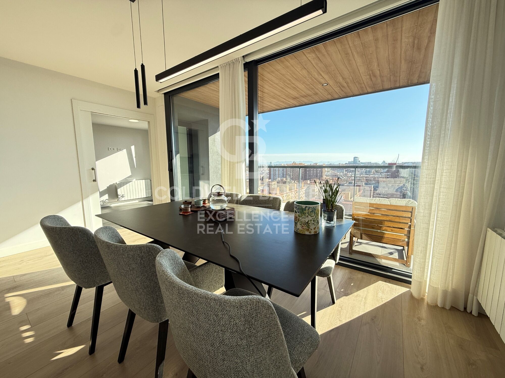 Prächtige, erst kürzlich erbaute Wohnung mit Panoramablick auf die Avenida Blasco Ibáñez