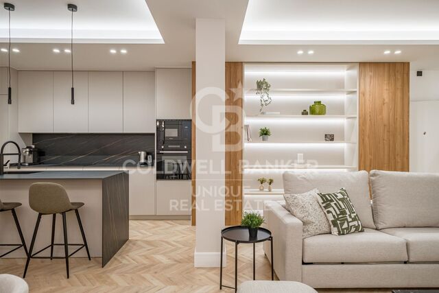 Renovated exterior apartment in Chamberí, Madrid