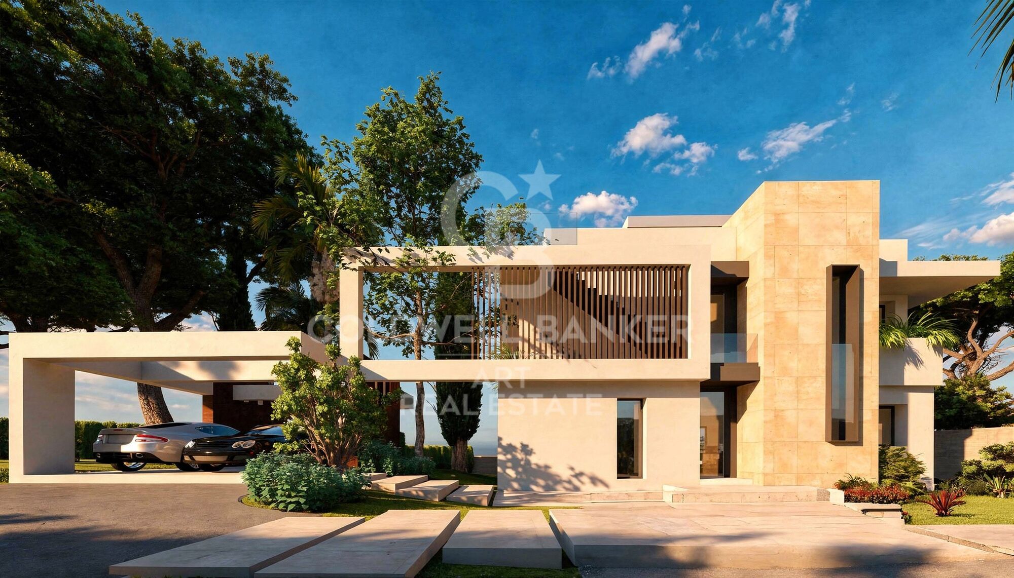 Villa contemporánea de nueva construcción en Rio Real- Marbella