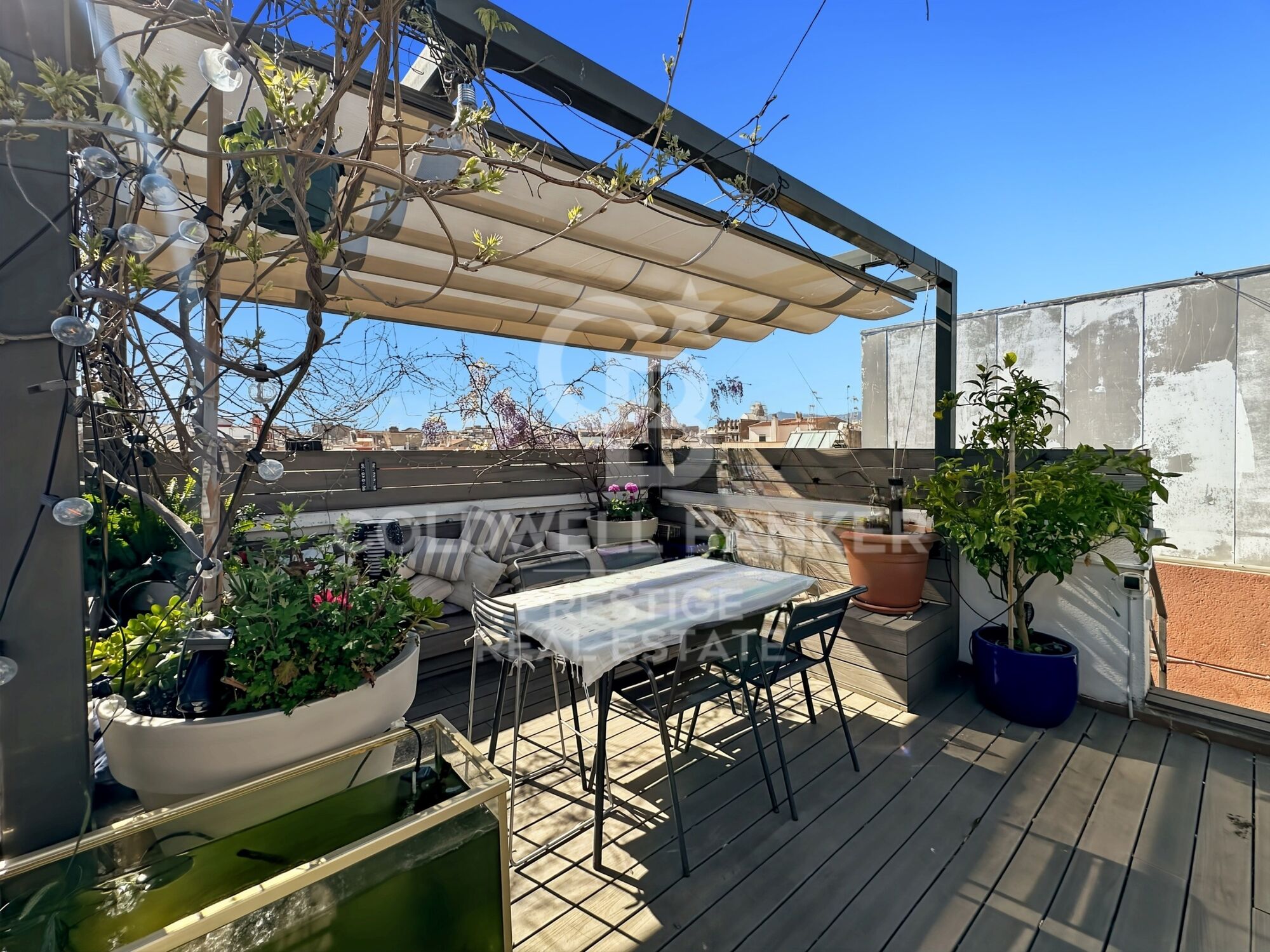 Ático exclusivo con terraza privada, jacuzzi en el corazón de Barcelona