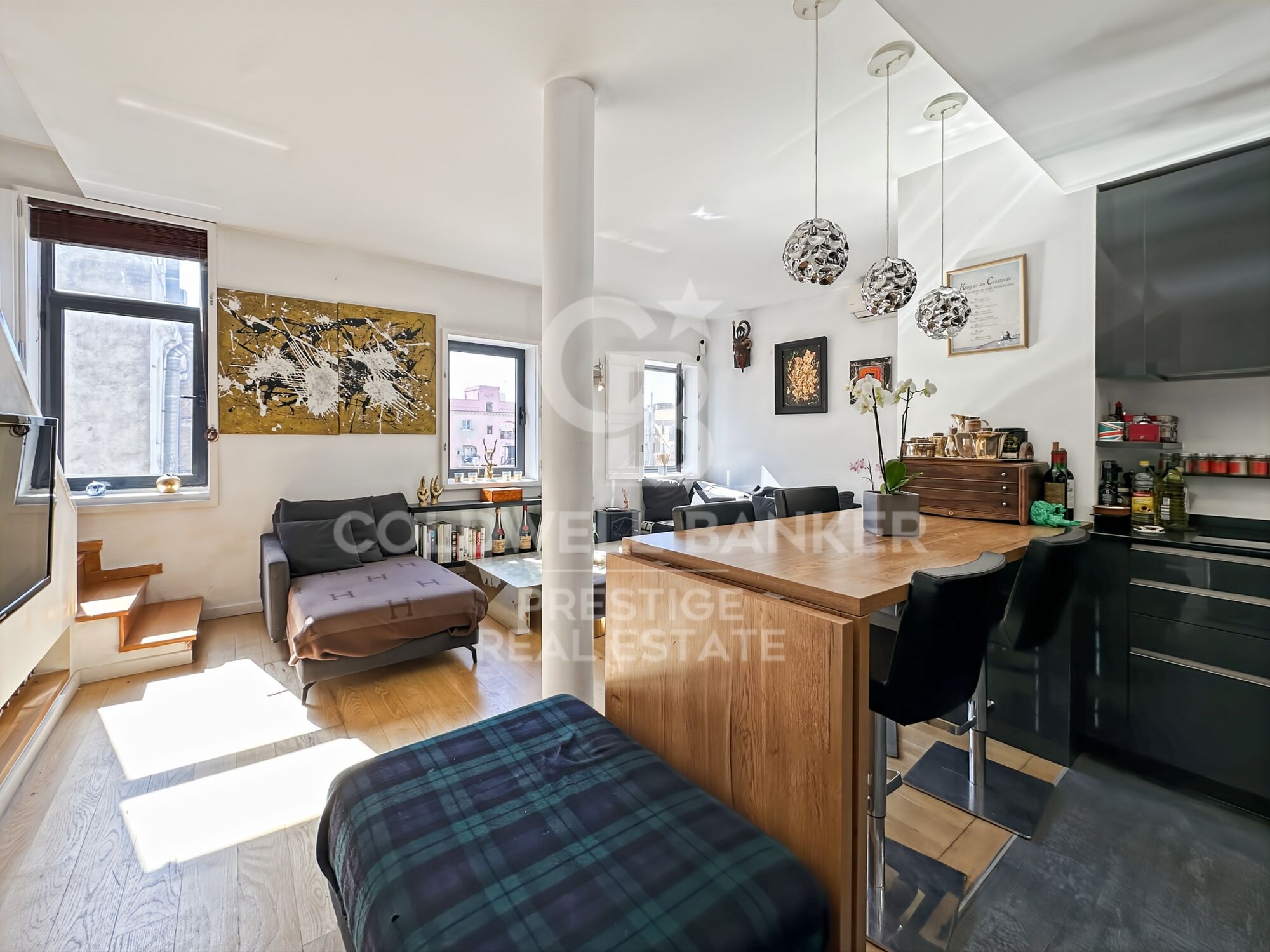 Penthouse exclusif avec terrasse privée, jacuzzi et barbecue au cur de Barcelone