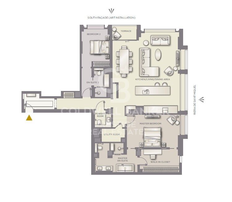 Flat for sale in branded Mandarin Residential Paseo de Gracia
