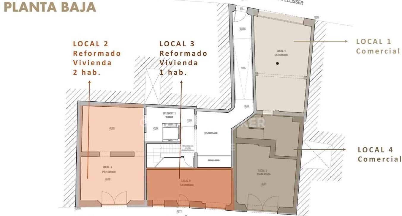 Inversión: Edificio de 20 apartamentos en edificio reformado en Viutat Vella, Barcelona