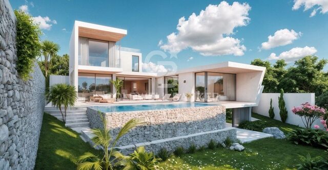 Freistehende Villa mit Meerblick in La Cala de Mijas
