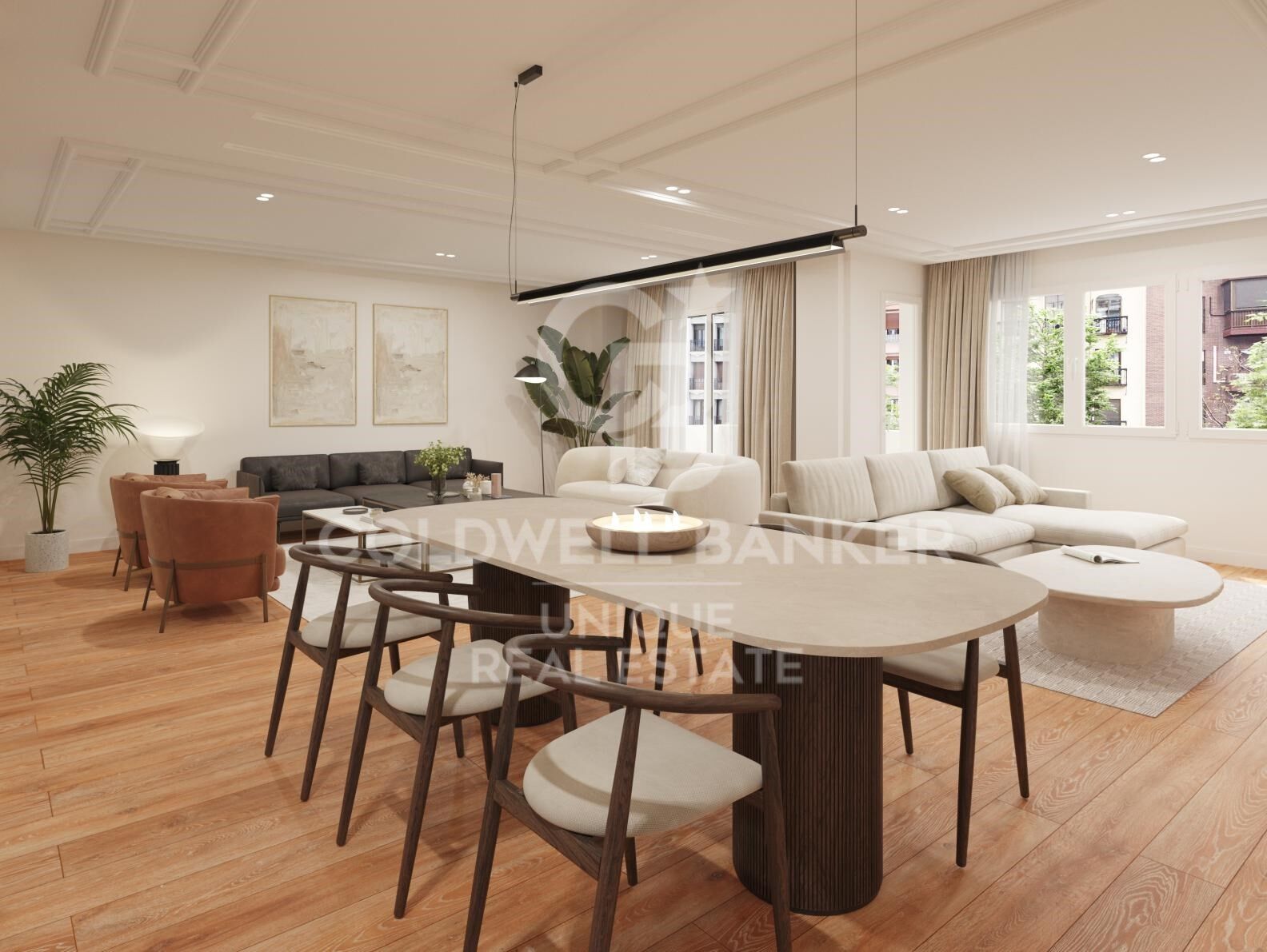 Renovated exterior flat with terrace, garage and storage room in Recoletos, Madrid