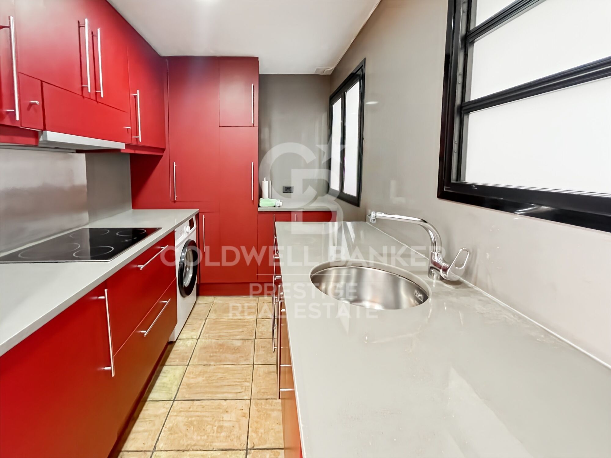 Helle Außenwohnung mit Aussicht in Les Corts