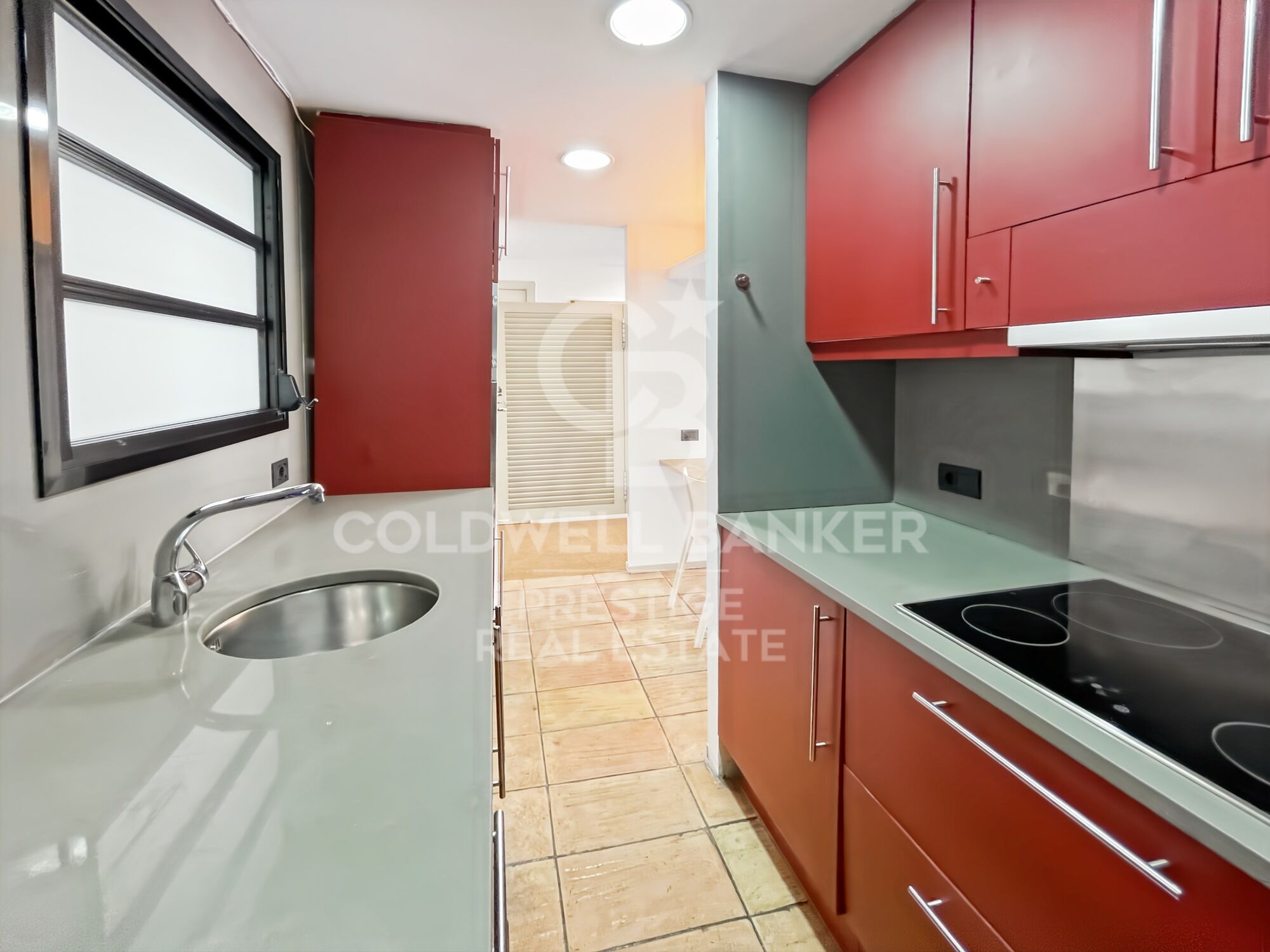 Helle Außenwohnung mit Aussicht in Les Corts
