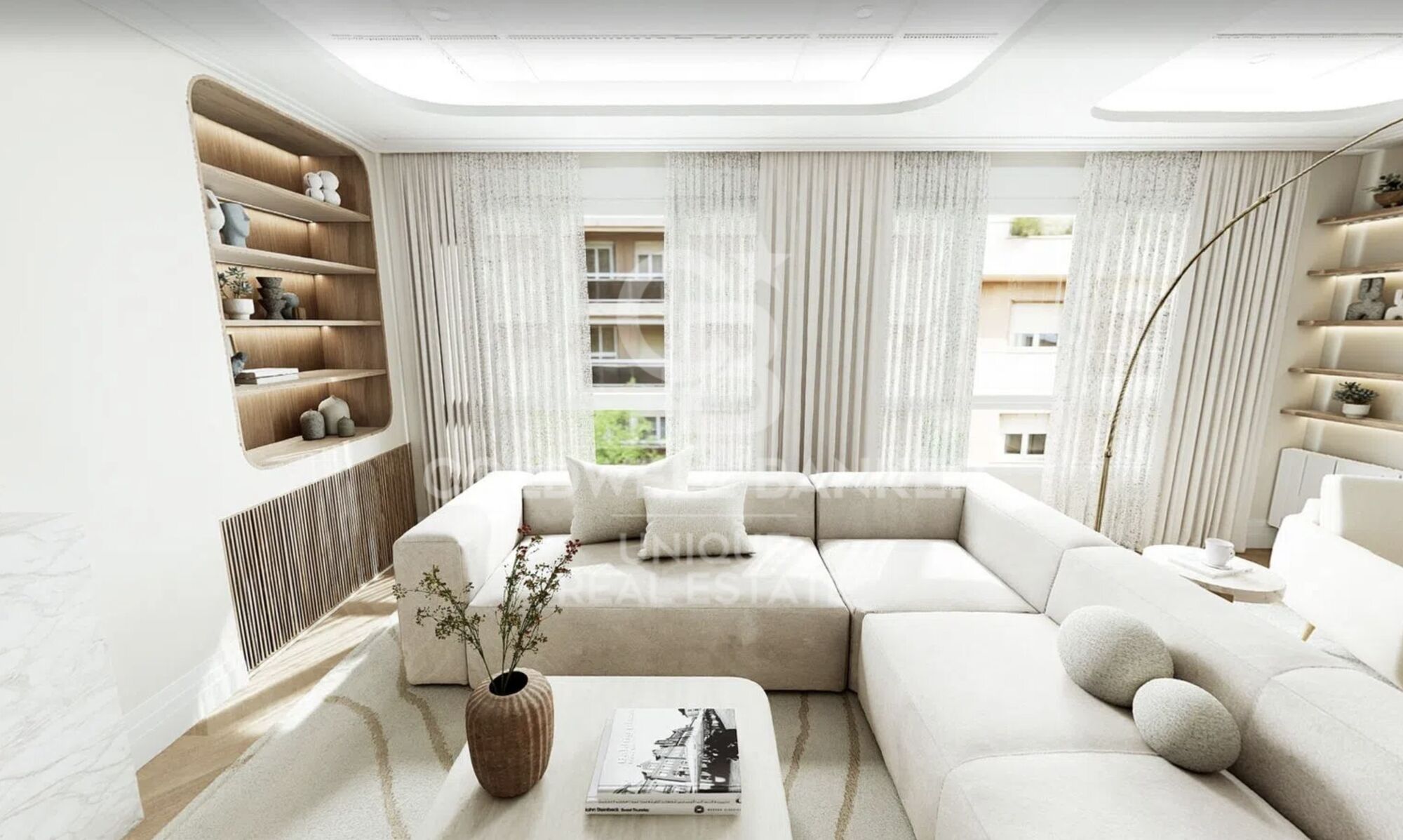 Appartement extérieur rénové avec garage et débarras à Trafalgar, Madrid