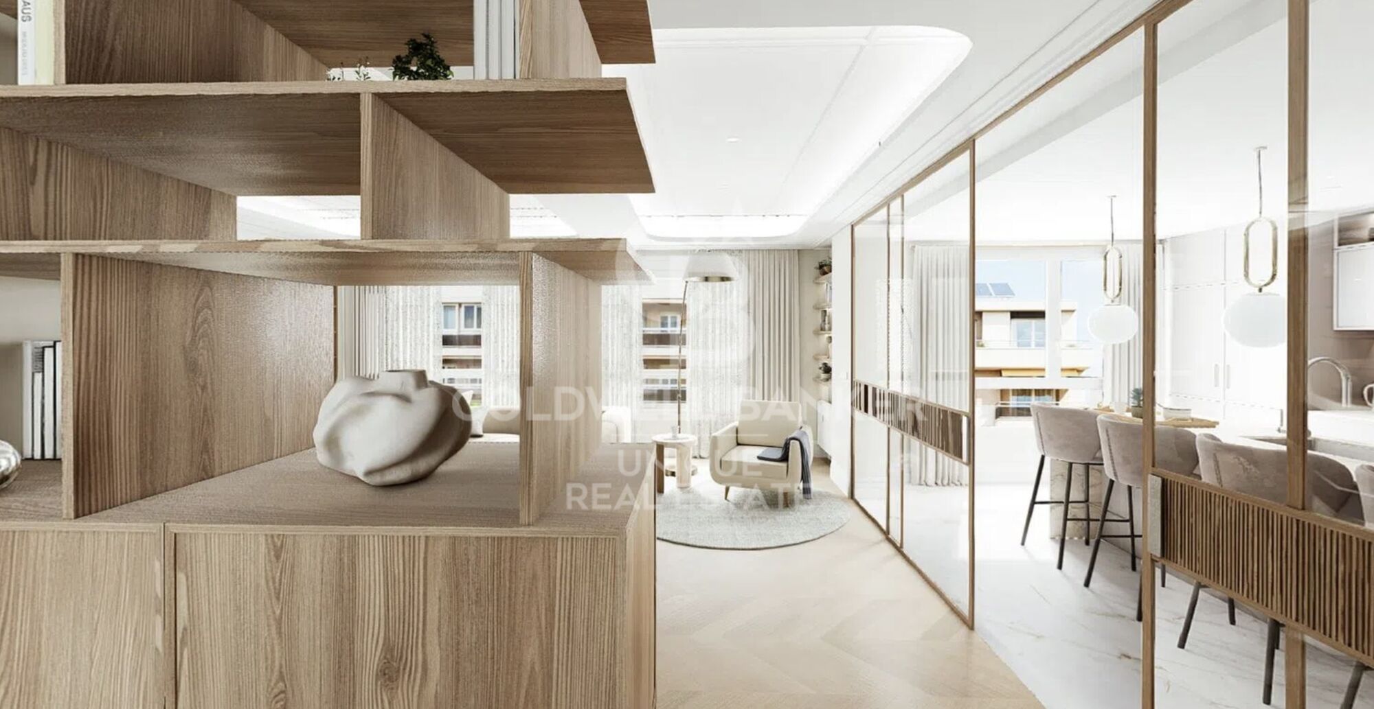 Renovated exterior flat with garage and storage room in Trafalgar, Madrid