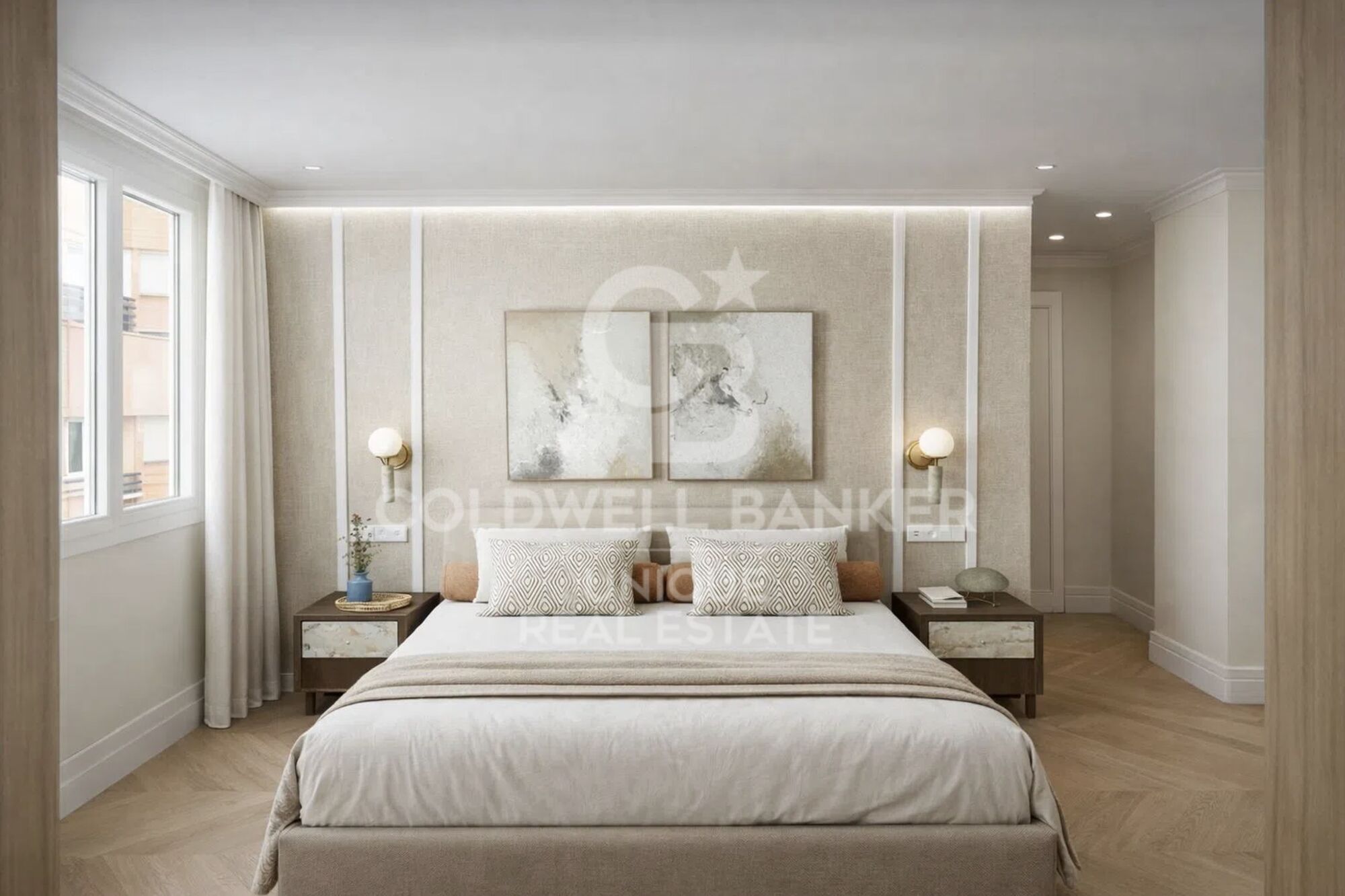 Renovated exterior flat with garage and storage room in Trafalgar, Madrid