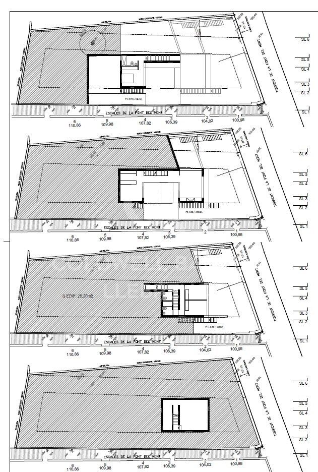 Terreno urbano apto para casa unifamiliar en venta en Font del Mont