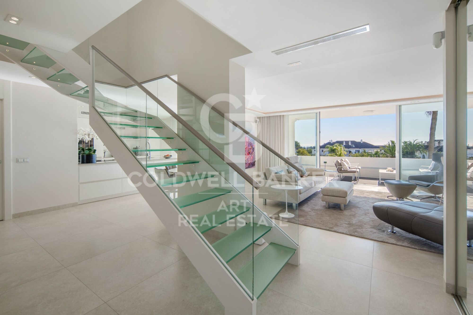 Spectaculaire penthouse duplex à Golden Mile- Marbella