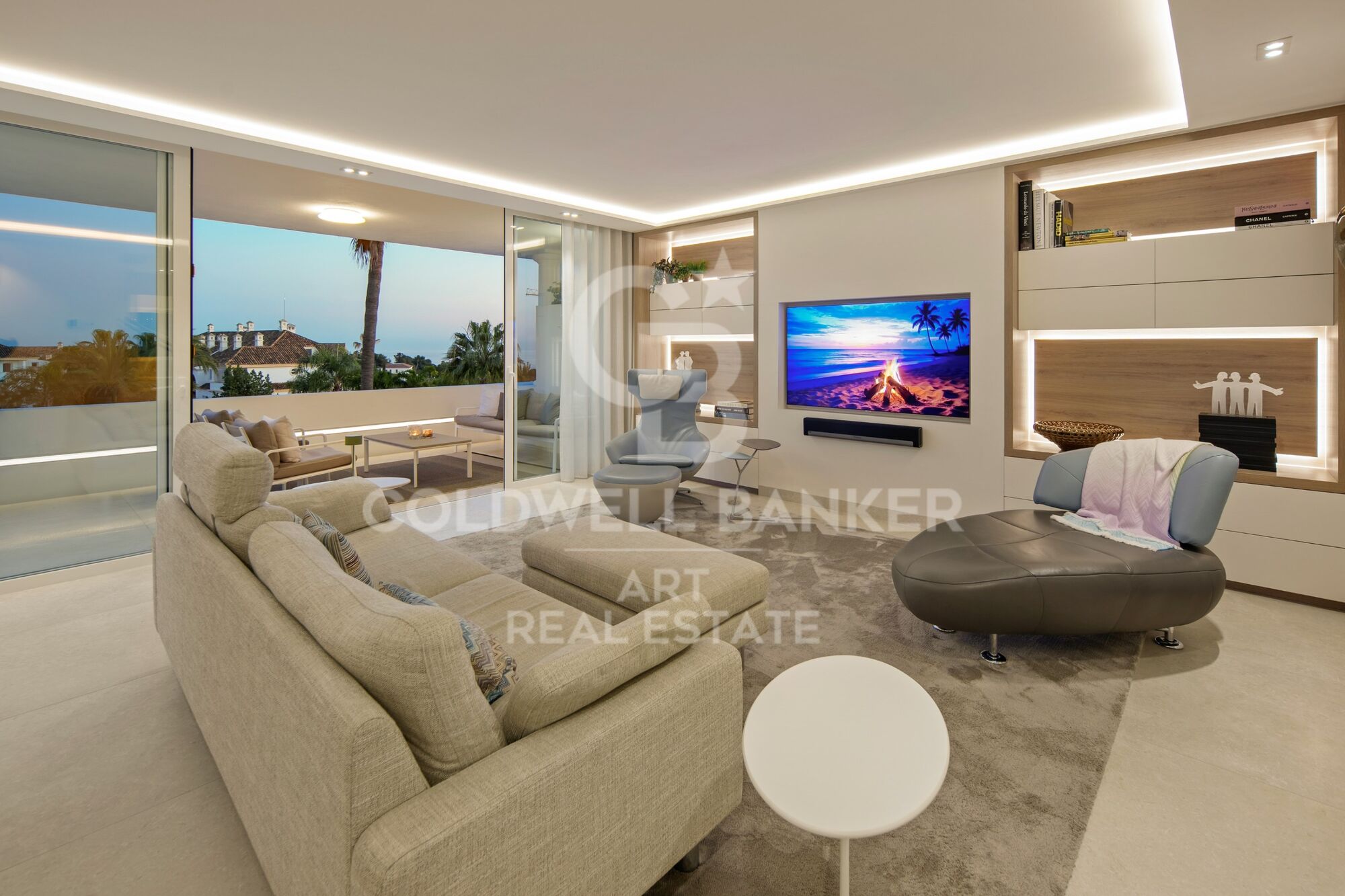 Spectaculaire penthouse duplex à Golden Mile- Marbella