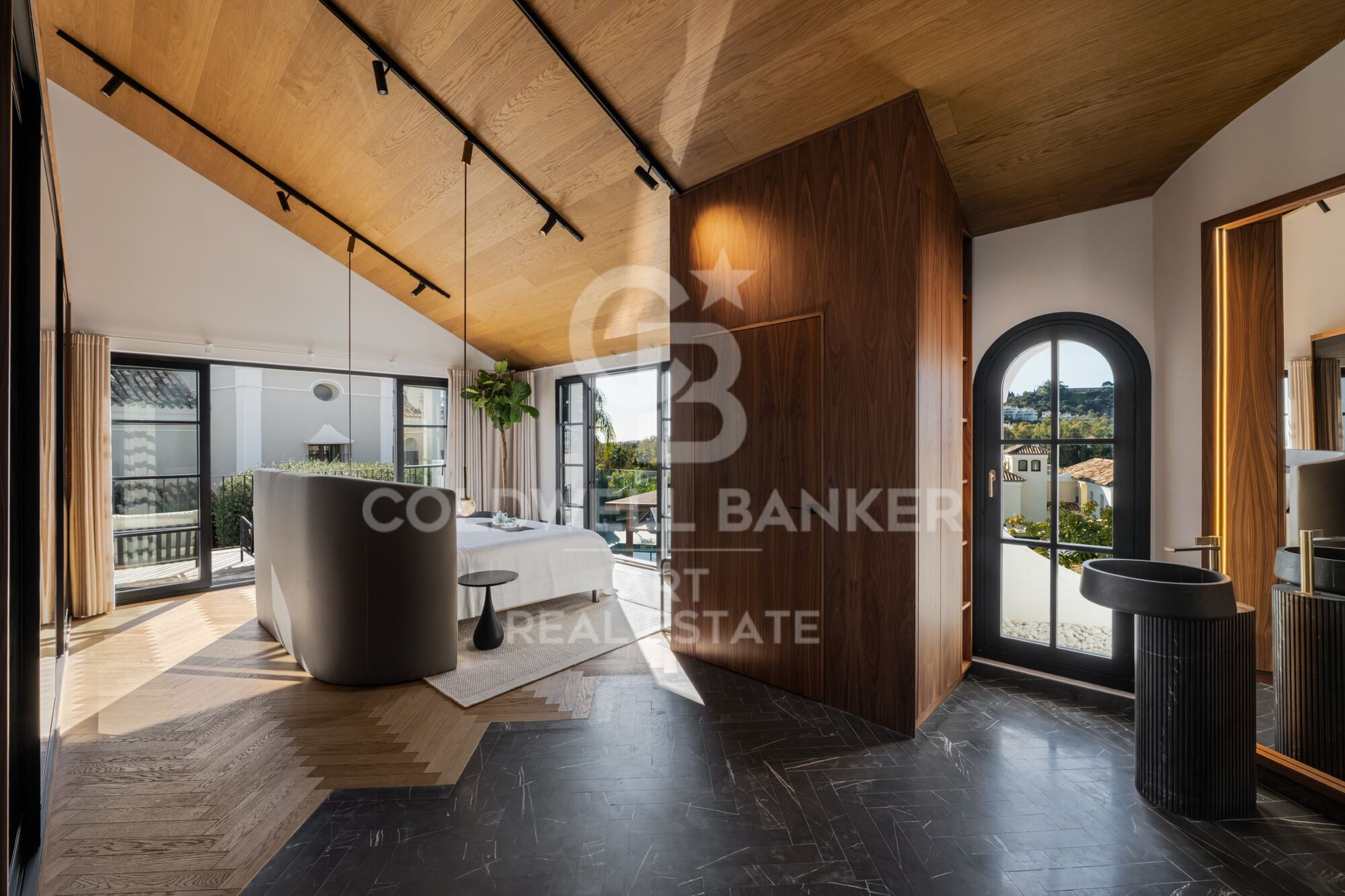 Beautiful villa with open views to the sea and golf - Marbella