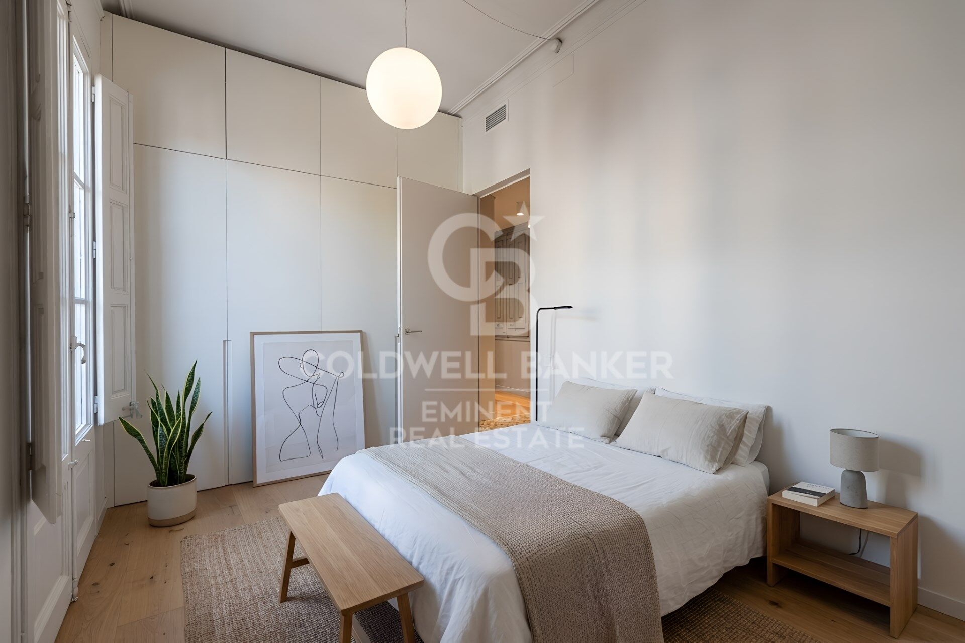 Exklusive Luxus-Design-Wohnung mit Parkblick im Eixample