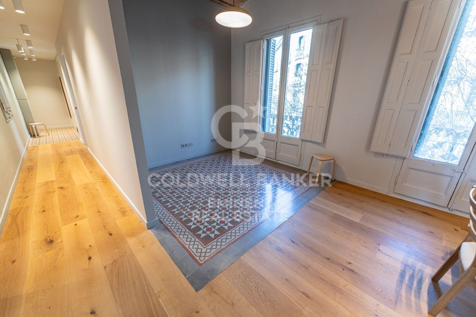 Exklusive Luxus-Design-Wohnung mit Parkblick im Eixample