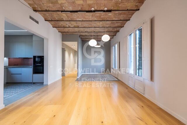 Exklusive Luxus-Design-Wohnung mit Parkblick im Eixample