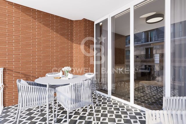 Appartement extérieur rénové de 4 chambres avec balcon à Goya, Madrid