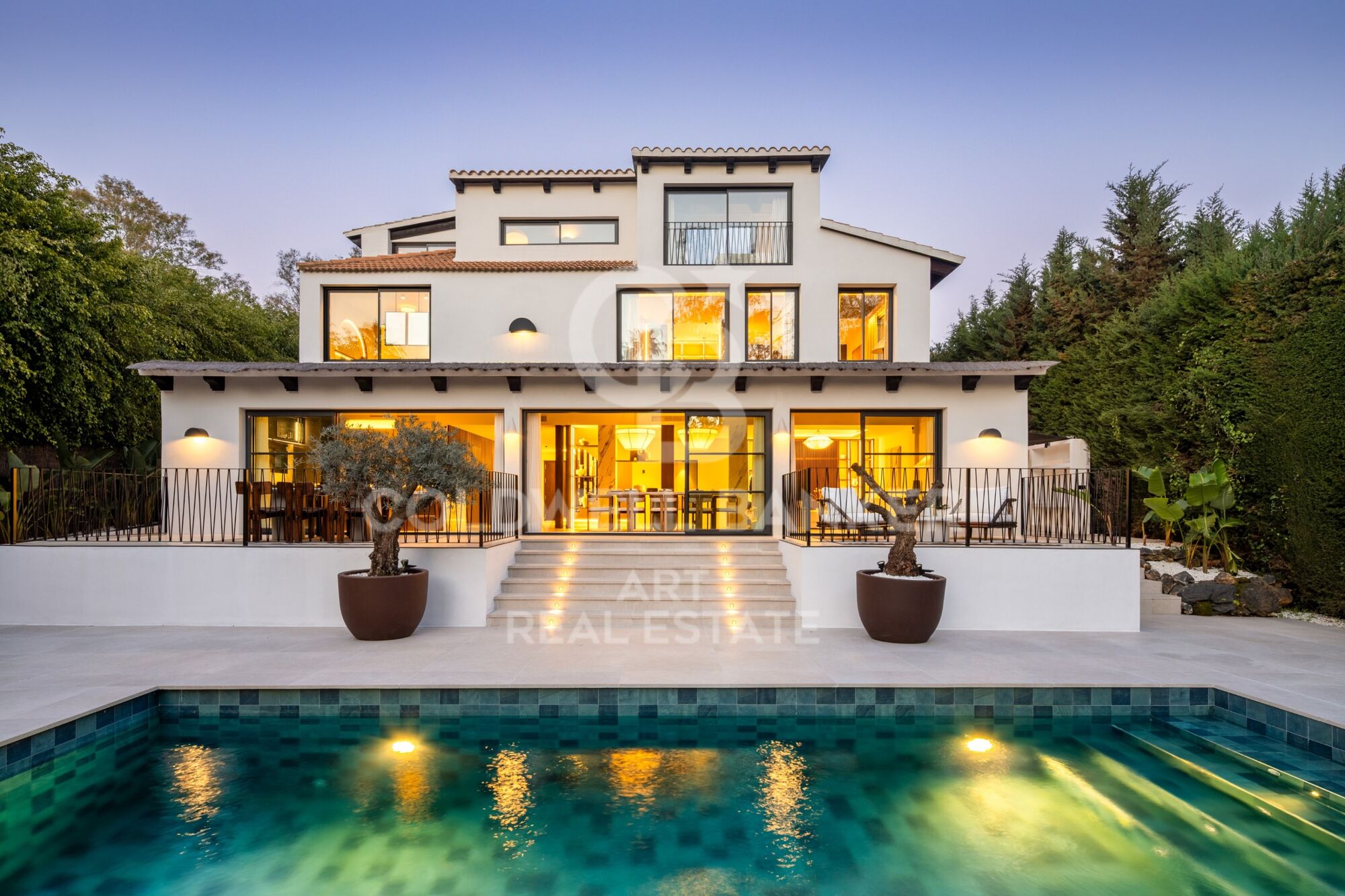 Luxuriöse Zeitgenössische Villa in Nueva Andalucía