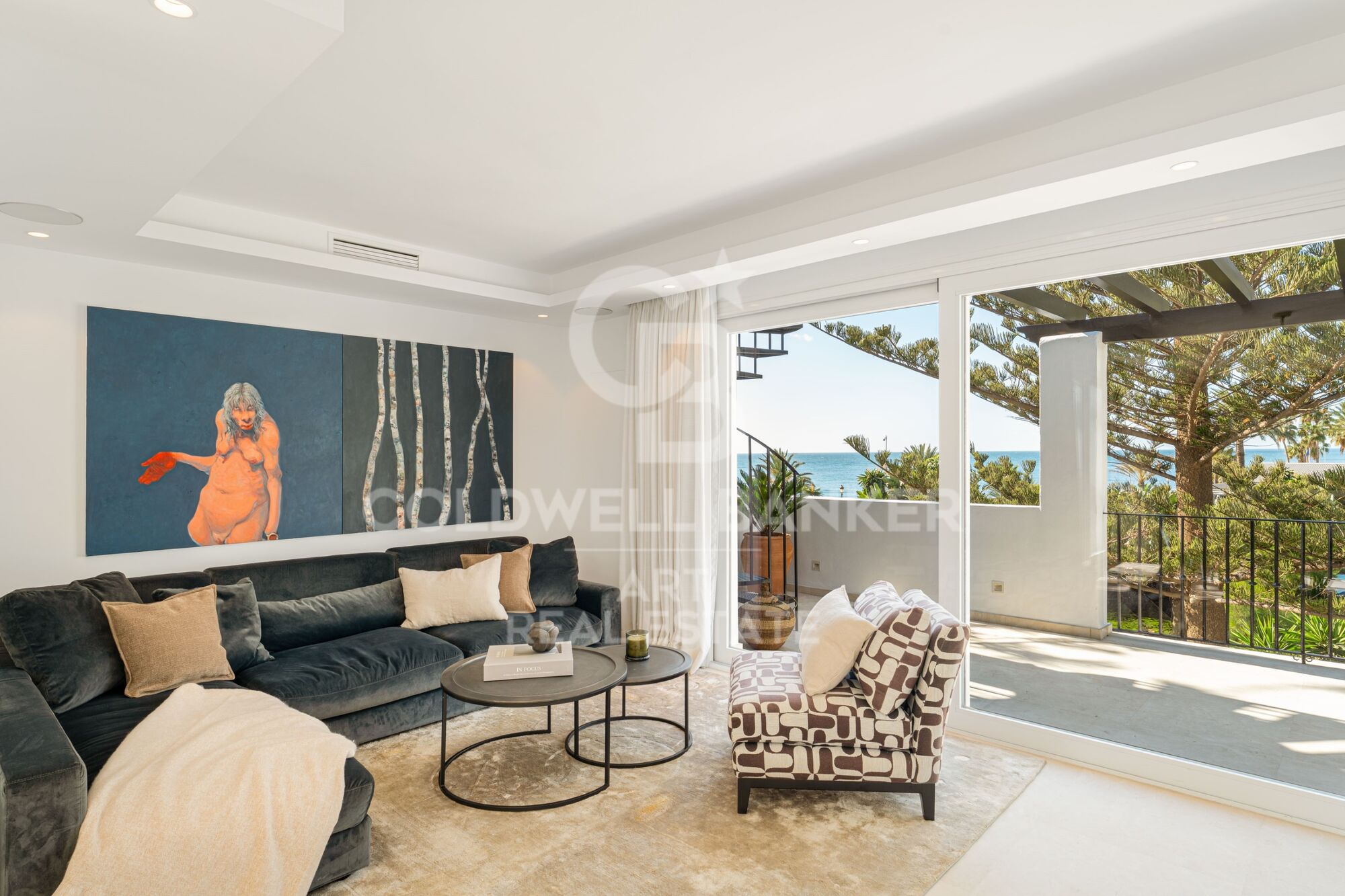 Penthouse Duplex Sophistiqué de 3 Chambres avec Vue sur la Mer à Marbella
