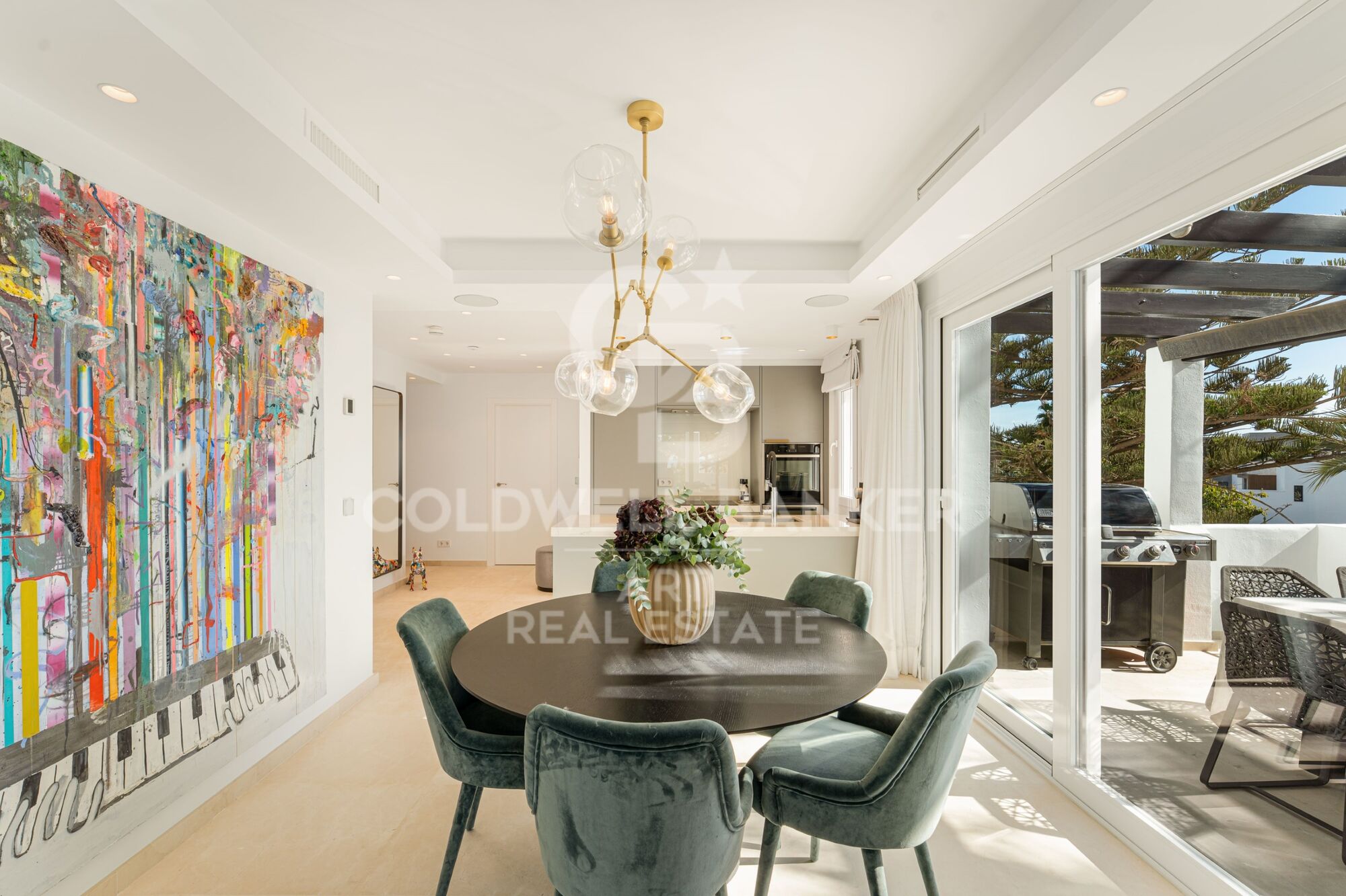 Elegantes 3-Schlafzimmer-Duplex-Penthouse mit Meerblick in Marbella