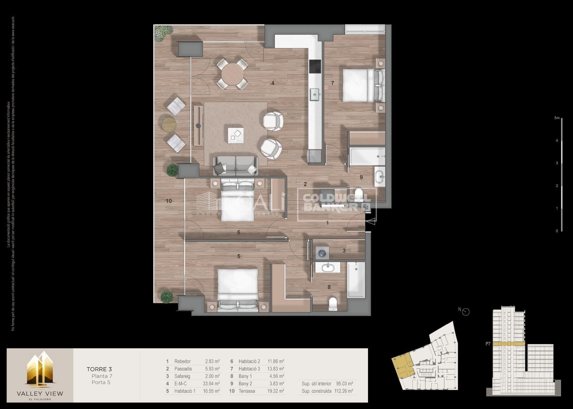 Apartment 3 Bedrooms Sale Andorra la Vella