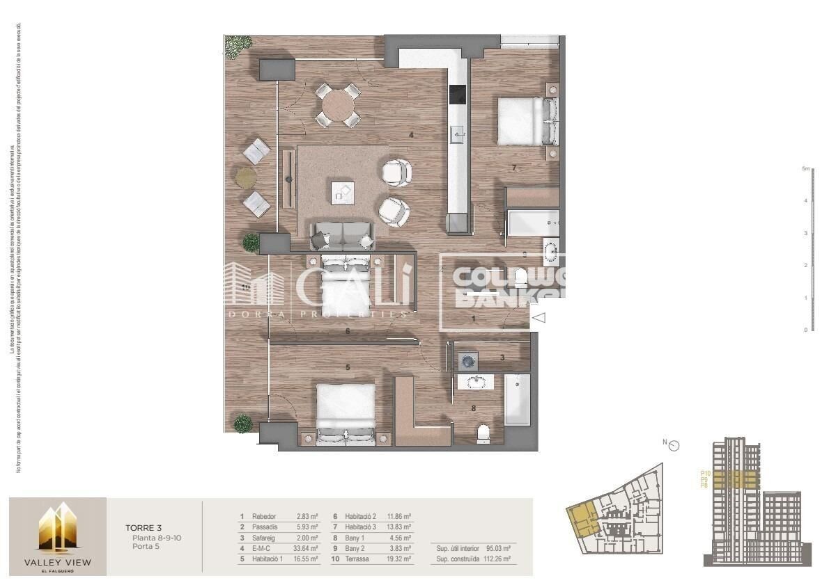 Apartment 3 Schlafzimmer Verkauf Escaldes-Engordany