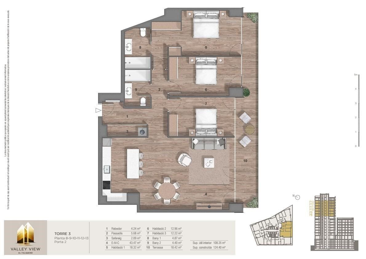 Apartment 3 Schlafzimmer Verkauf Escaldes-Engordany