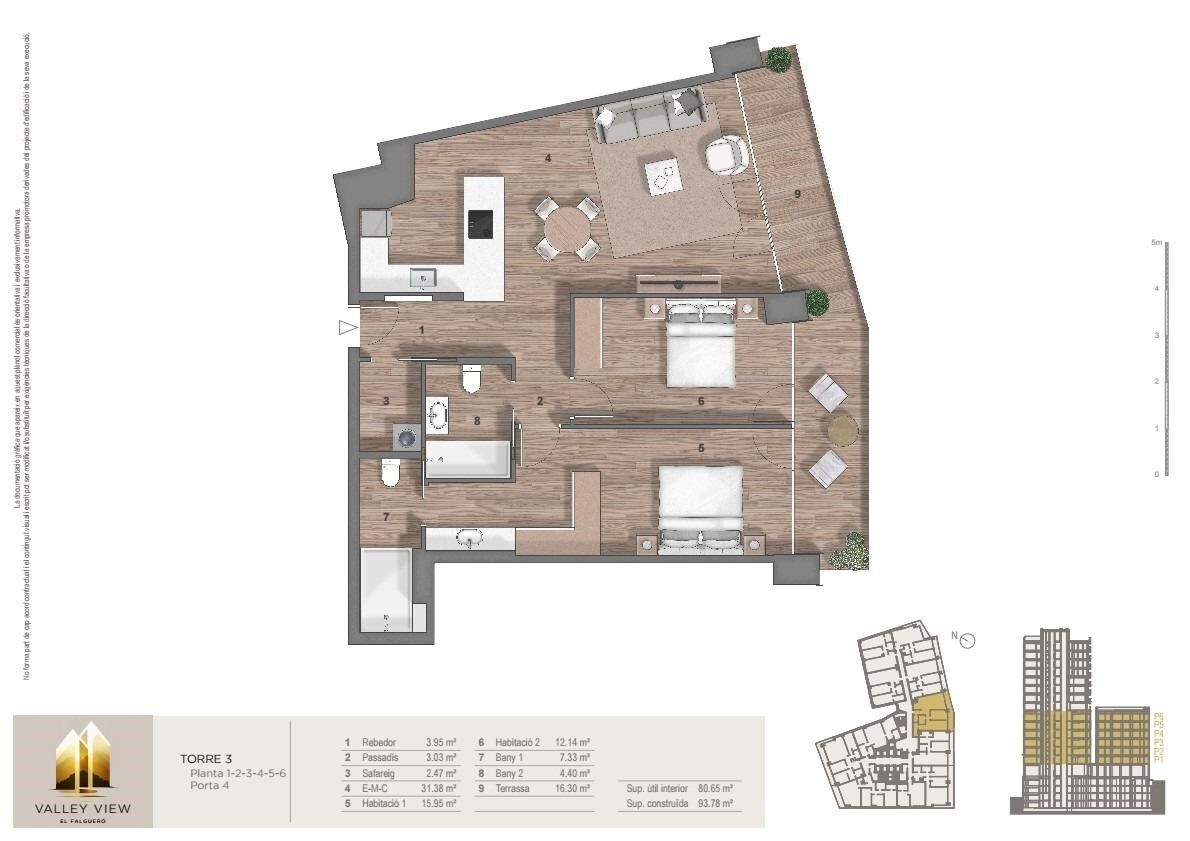 Apartment 2 Bedrooms Sale Escaldes-Engordany