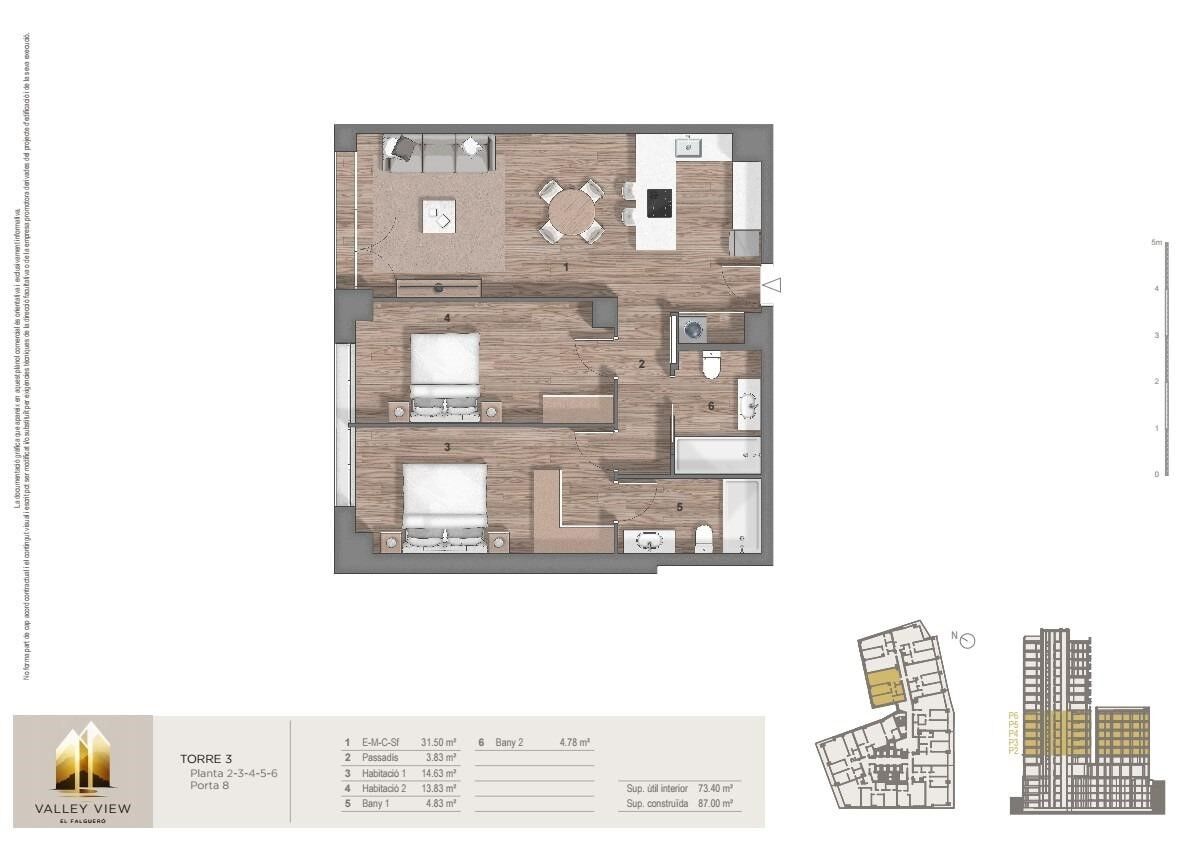 Apartment 2 Bedrooms Sale Escaldes-Engordany
