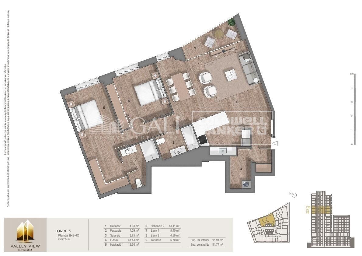 Apartamento 2 habitaciones Venta Escaldes-Engordany