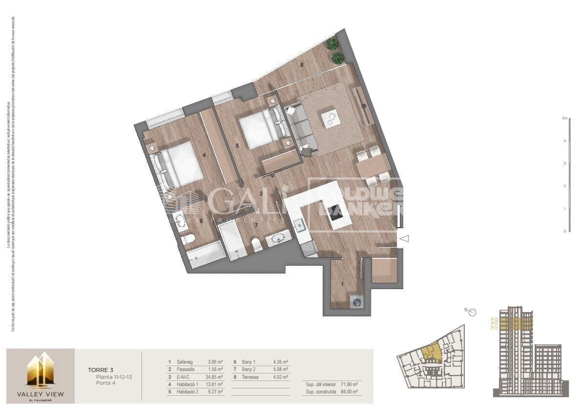 Apartment 2 Schlafzimmer Verkauf Escaldes-Engordany