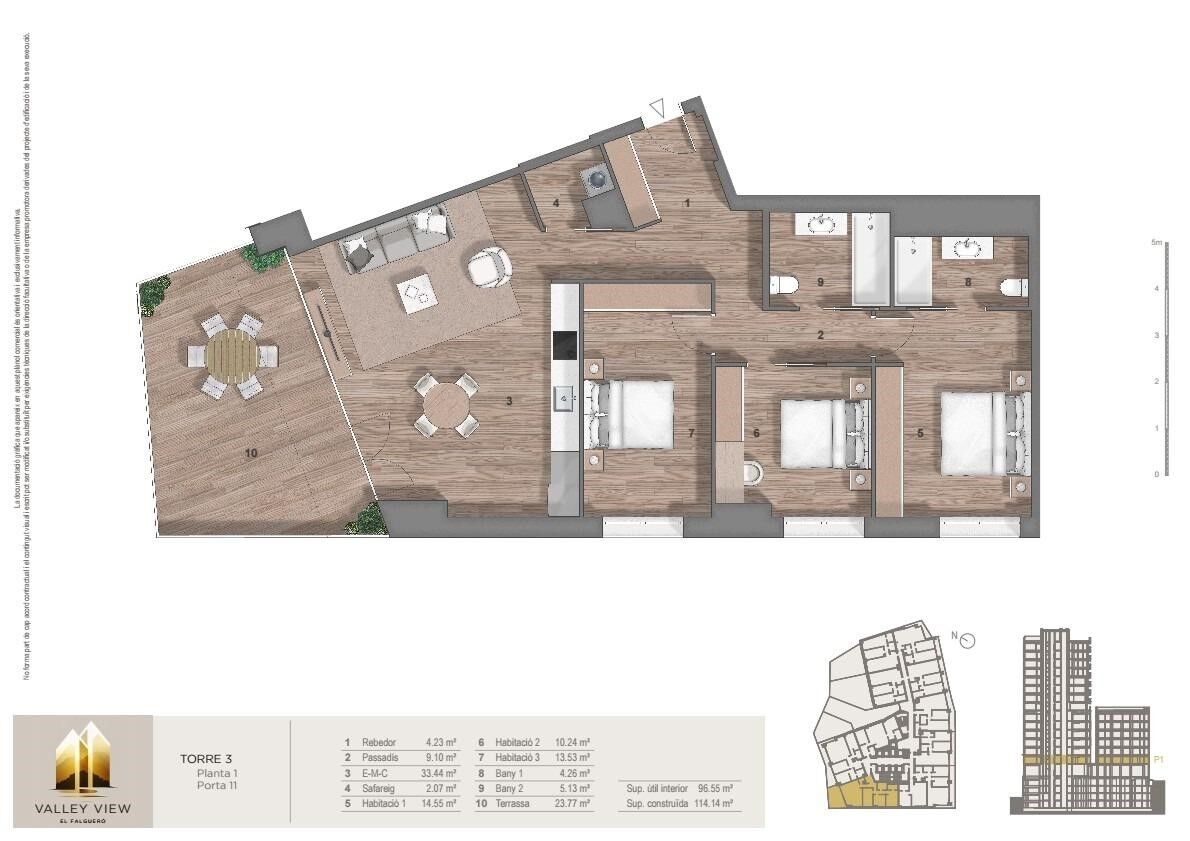 Apartment 3 Bedrooms Sale Escaldes-Engordany