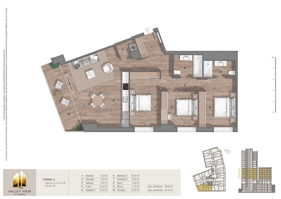 Apartment 3 Bedrooms Sale Escaldes-Engordany