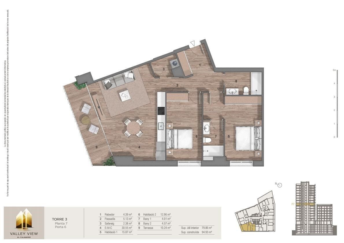 Apartamento 3 habitaciones Venta Escaldes-Engordany