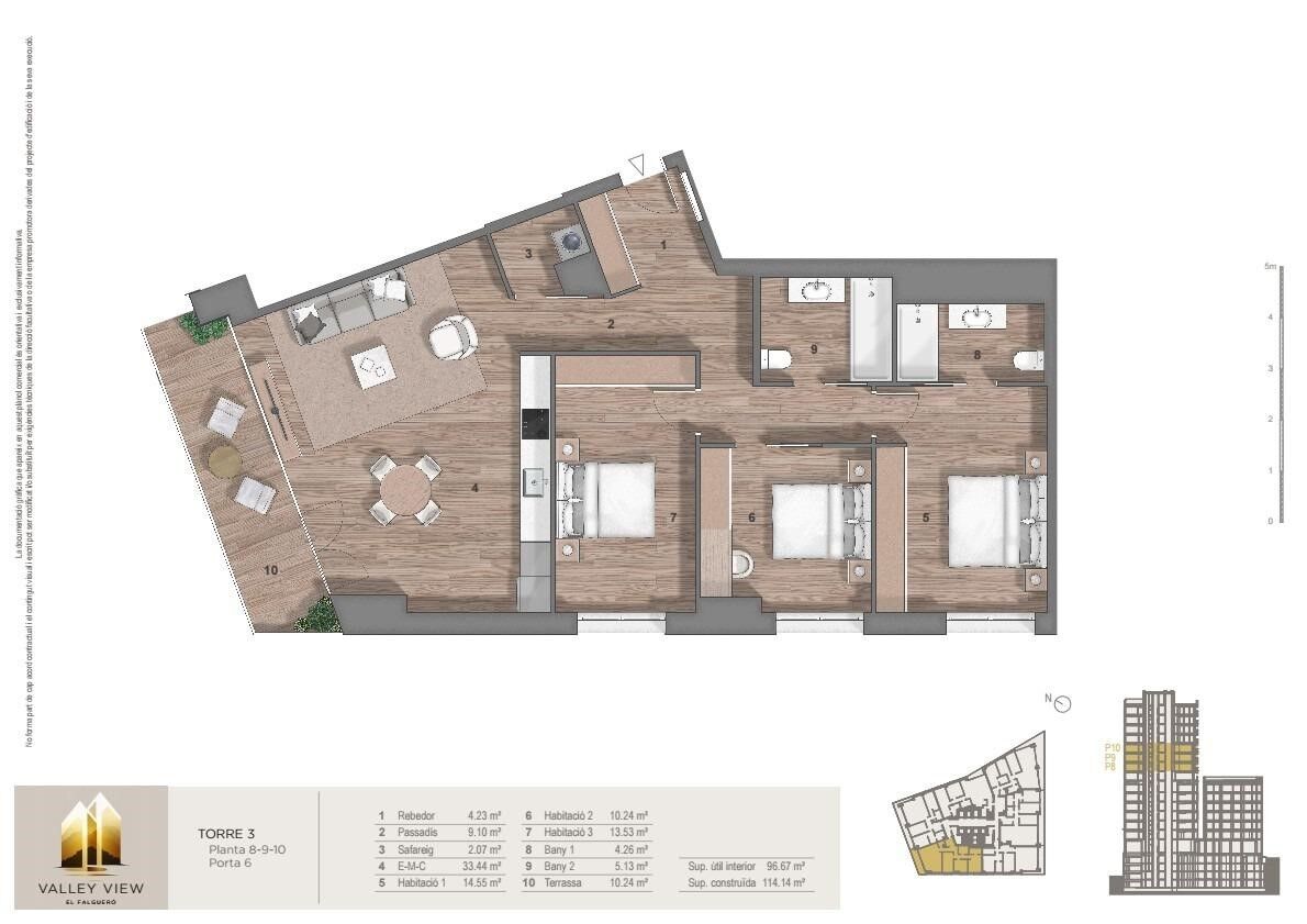 Apartment 3 Bedrooms Sale Andorra la Vella