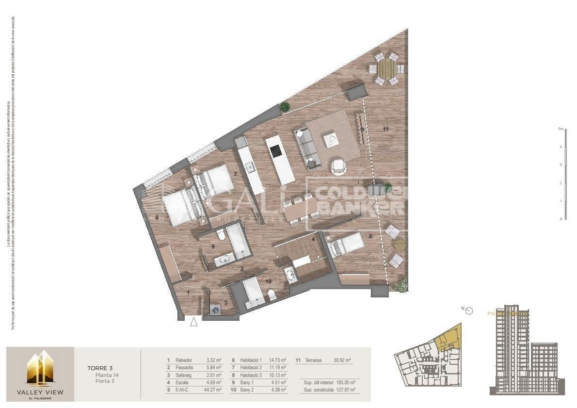 Apartment 3 Schlafzimmer Verkauf Escaldes-Engordany