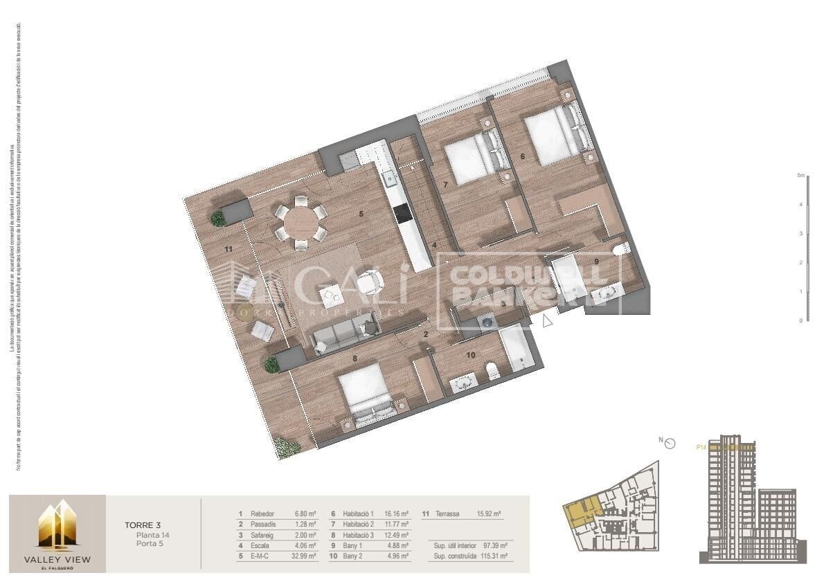 Apartment 3 Schlafzimmer Verkauf Escaldes-Engordany