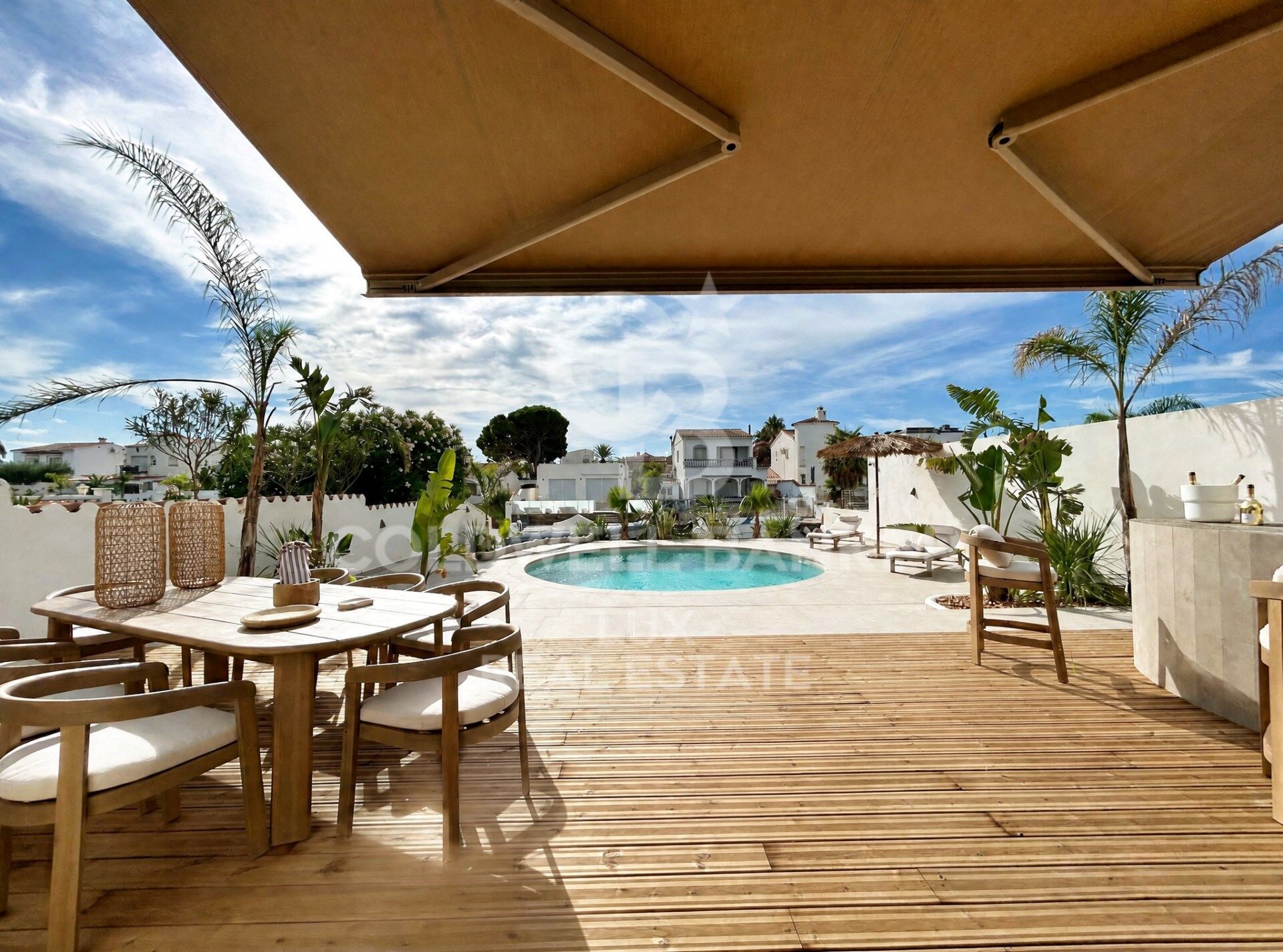Maison neuve avec amarre privée de 12 m