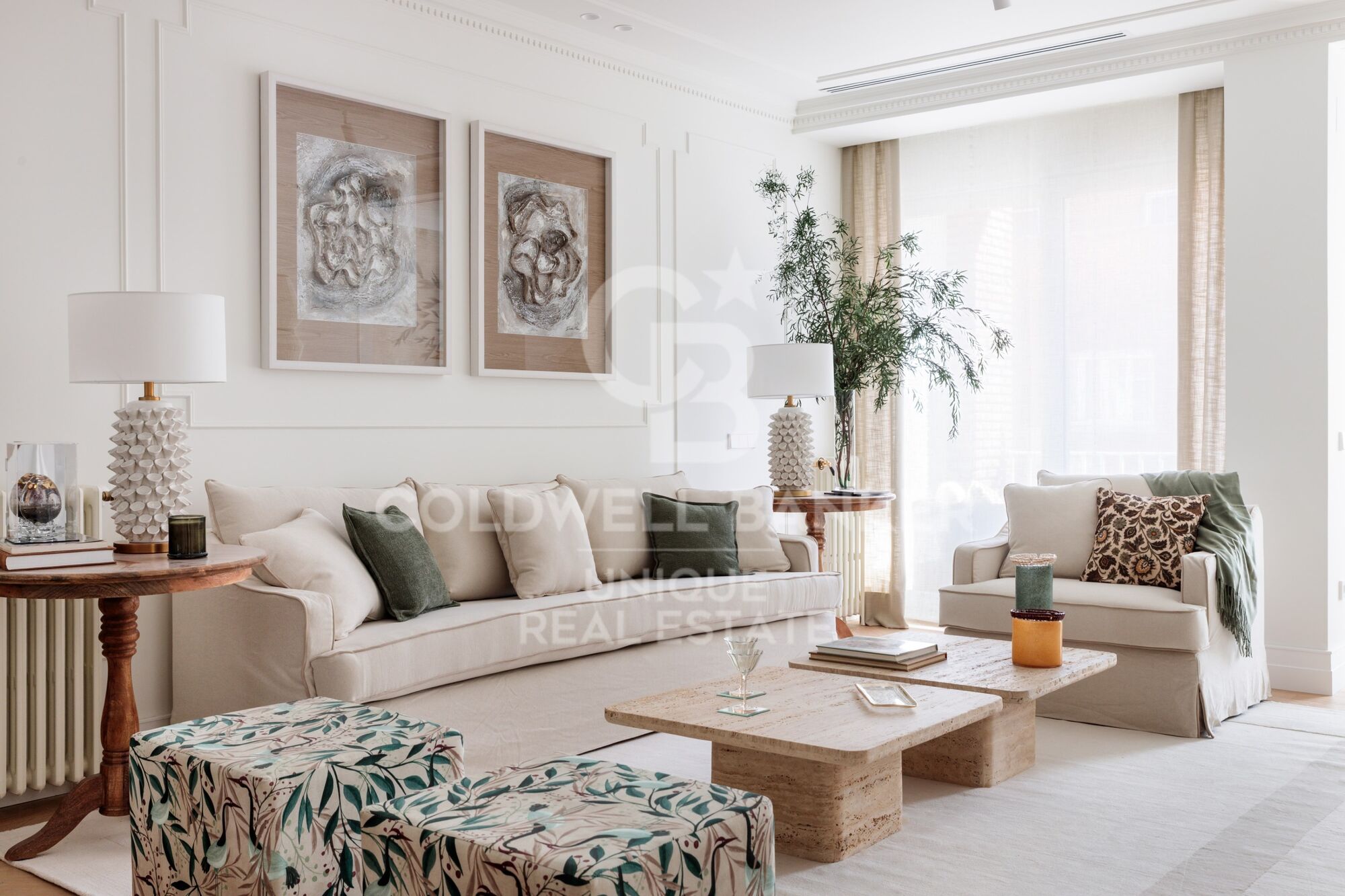 Renovated exterior flat with terrace in Lista, Madrid