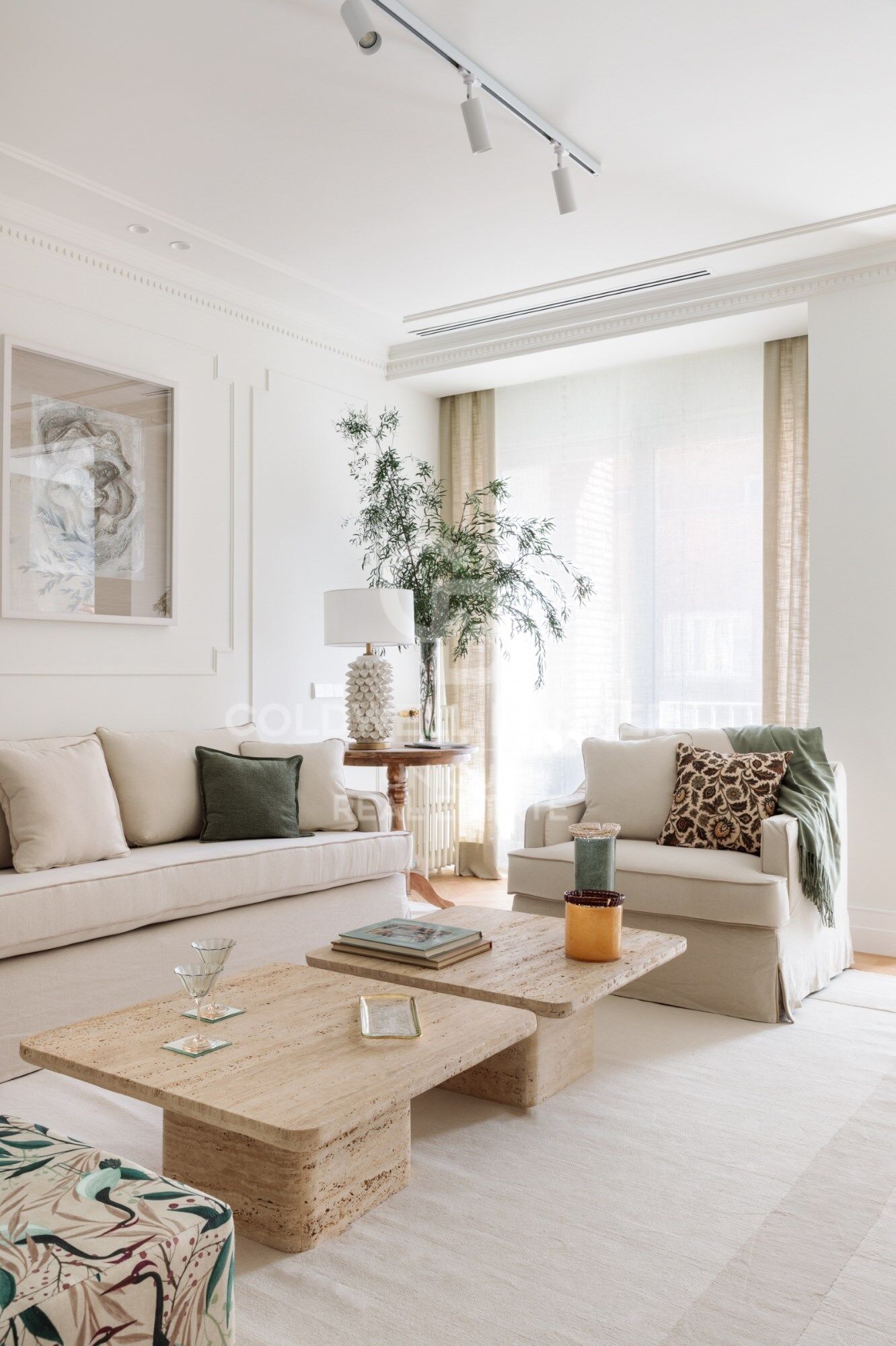 Renovated exterior flat with terrace in Lista, Madrid