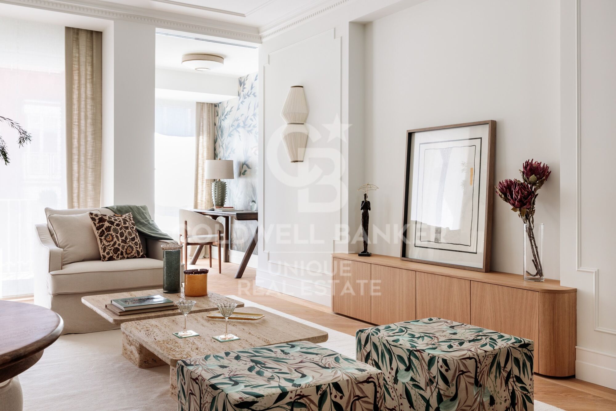 Appartement extérieur rénové avec terrasse à Lista, Madrid