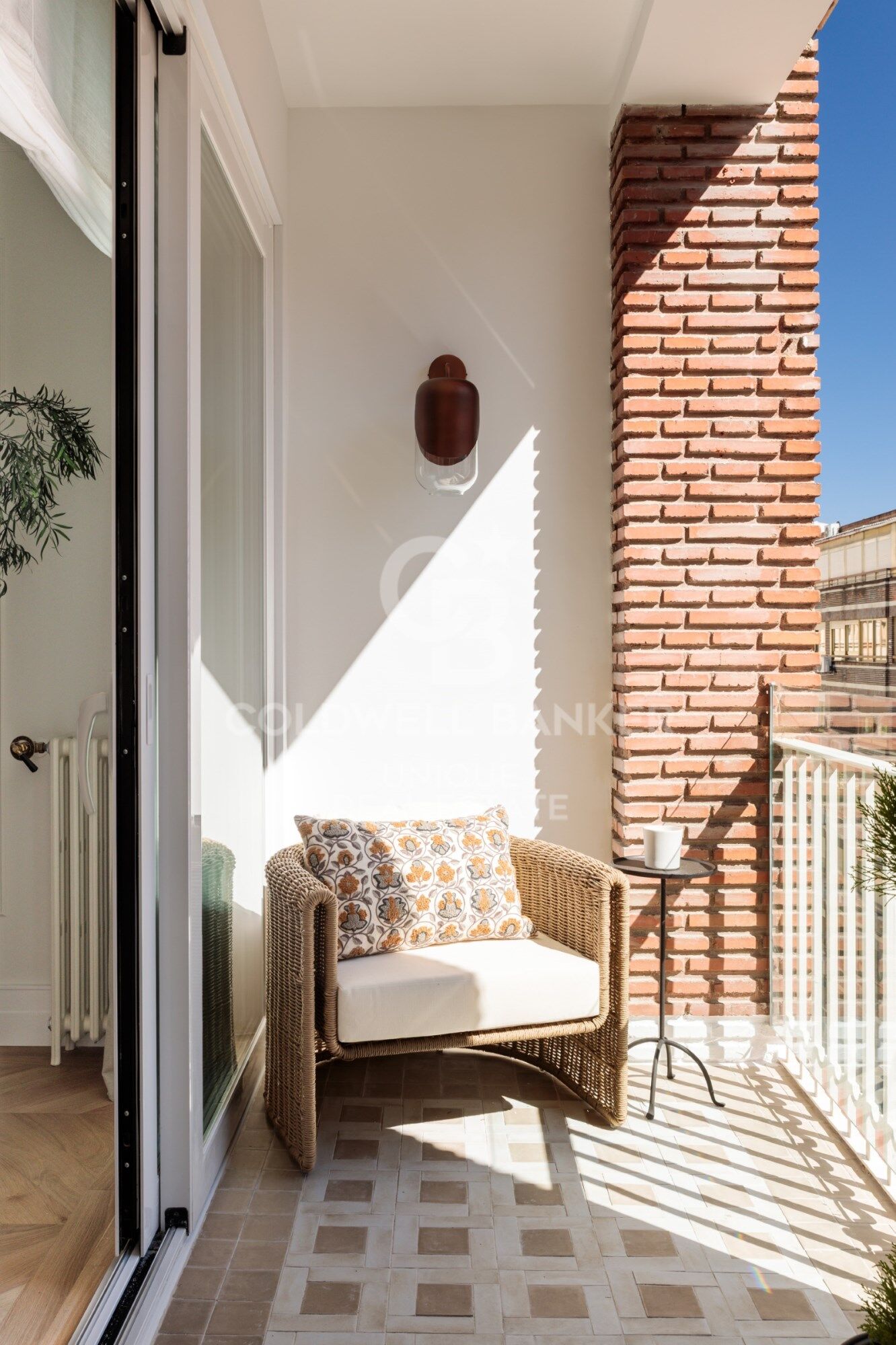 Appartement extérieur rénové avec terrasse à Lista, Madrid